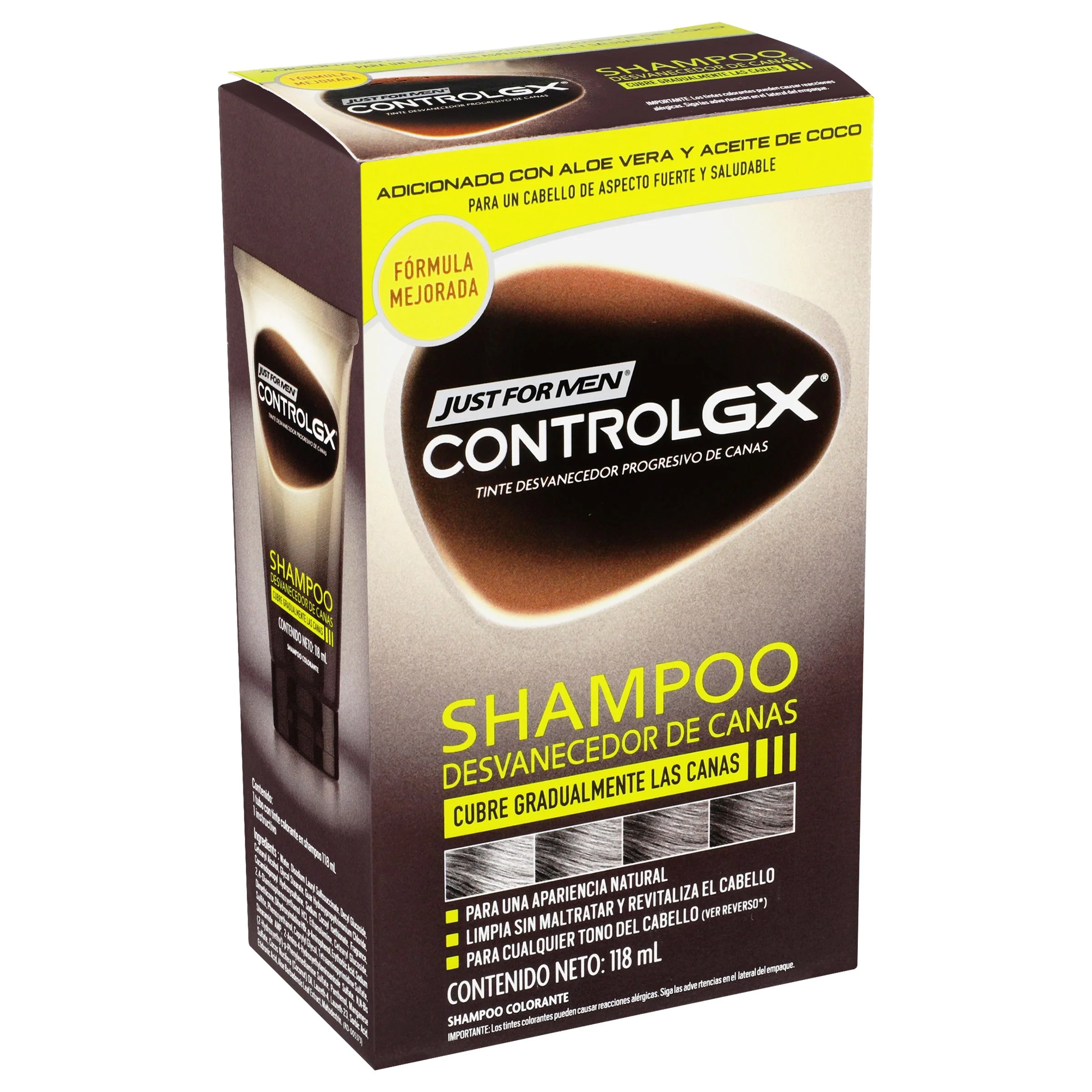 Shampoo Tintes F-Men Controlgx 118 Ml - Image 2