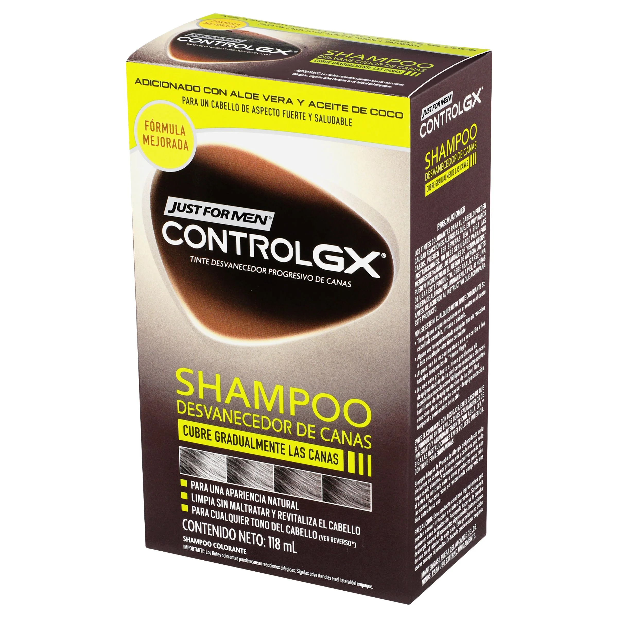 Shampoo Tintes F-Men Controlgx 118 Ml - Image 3