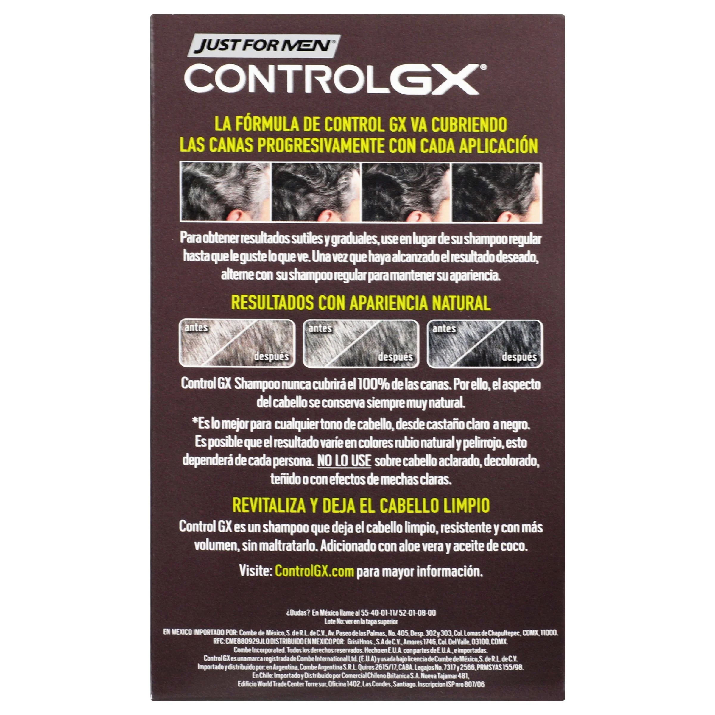 Shampoo Tintes F-Men Controlgx 118 Ml - Image 5