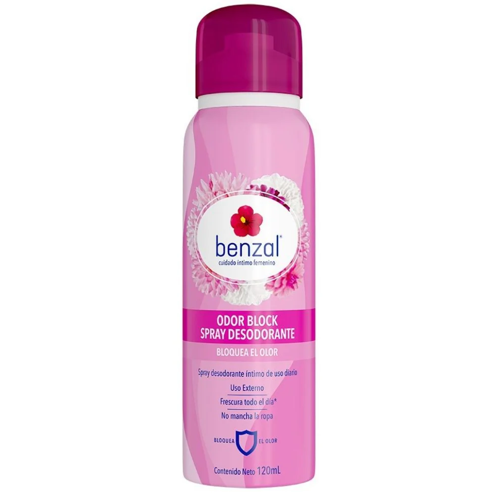 Desodorante Benzal Intim Odor Spray 120 Ml