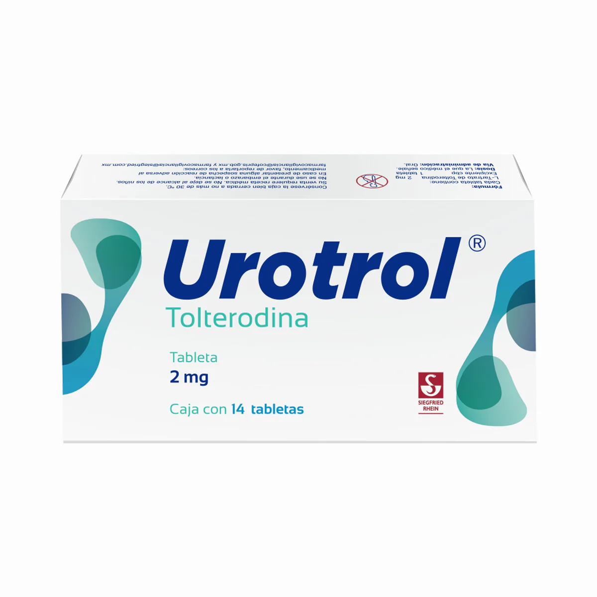Urotrol 2 Mg - Caja Con 14 Tabletas (Tolterodina) - Image 4