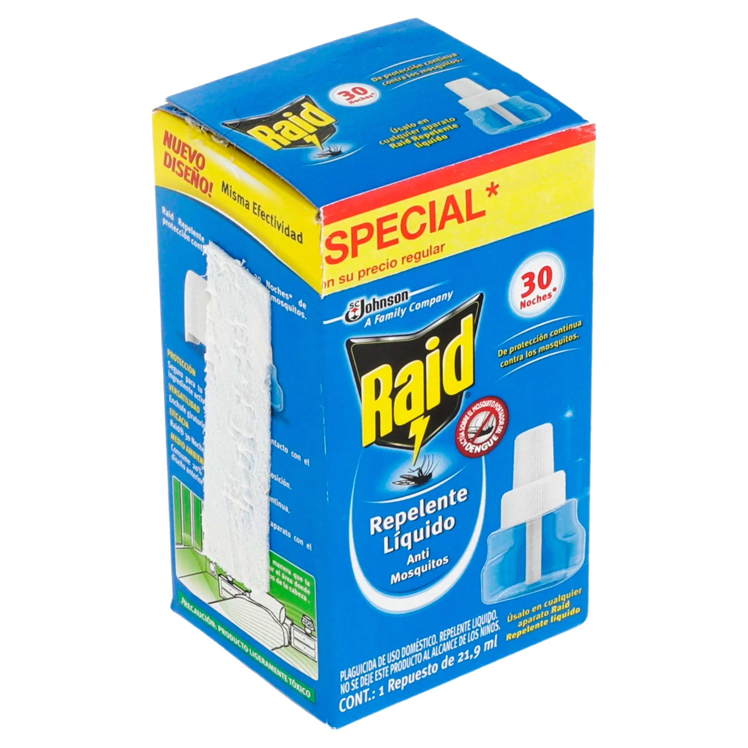 Raid Repelente Liquido Electrico Con 1 Repuesto De 21.9 Ml - Image 2