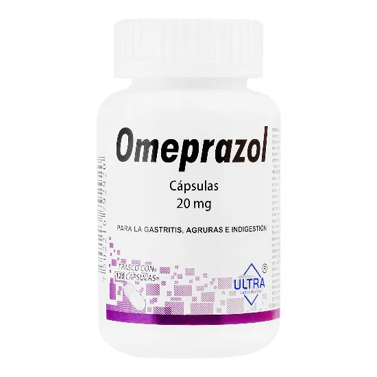 Omeprazol 20 Mg Con 120 Capsulas Ultra Laboratorio