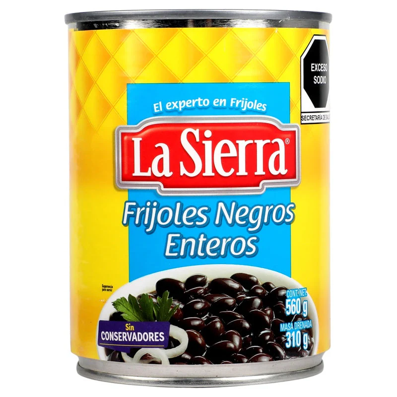 La Sierra Frijoles Negros Enteros 616 G - Image 2