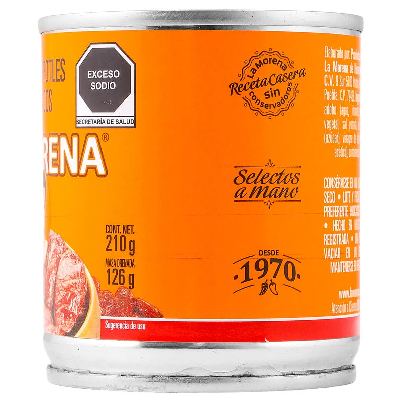 Chiles Chipotles La Morena 210 Gr - Image 2