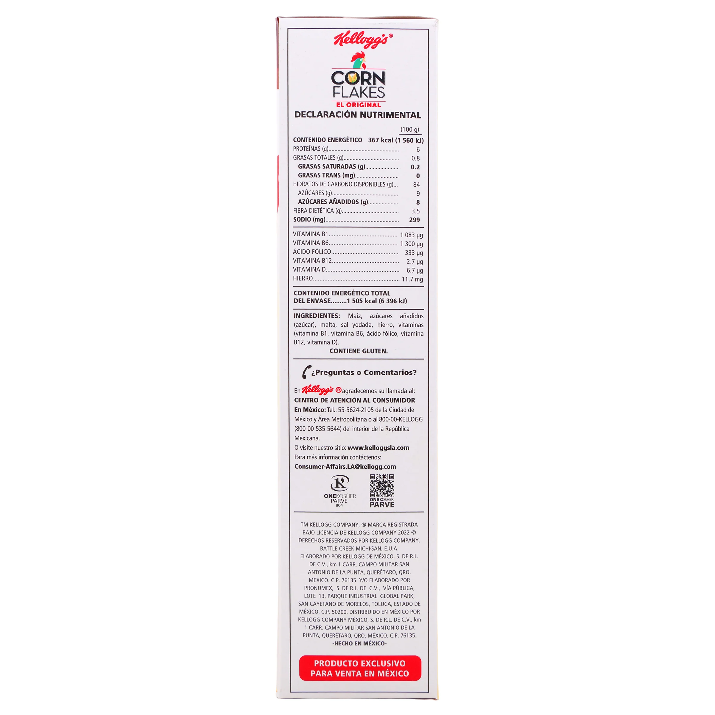Cereal Kelloggs Corn Flakes 410 Gr - Image 5