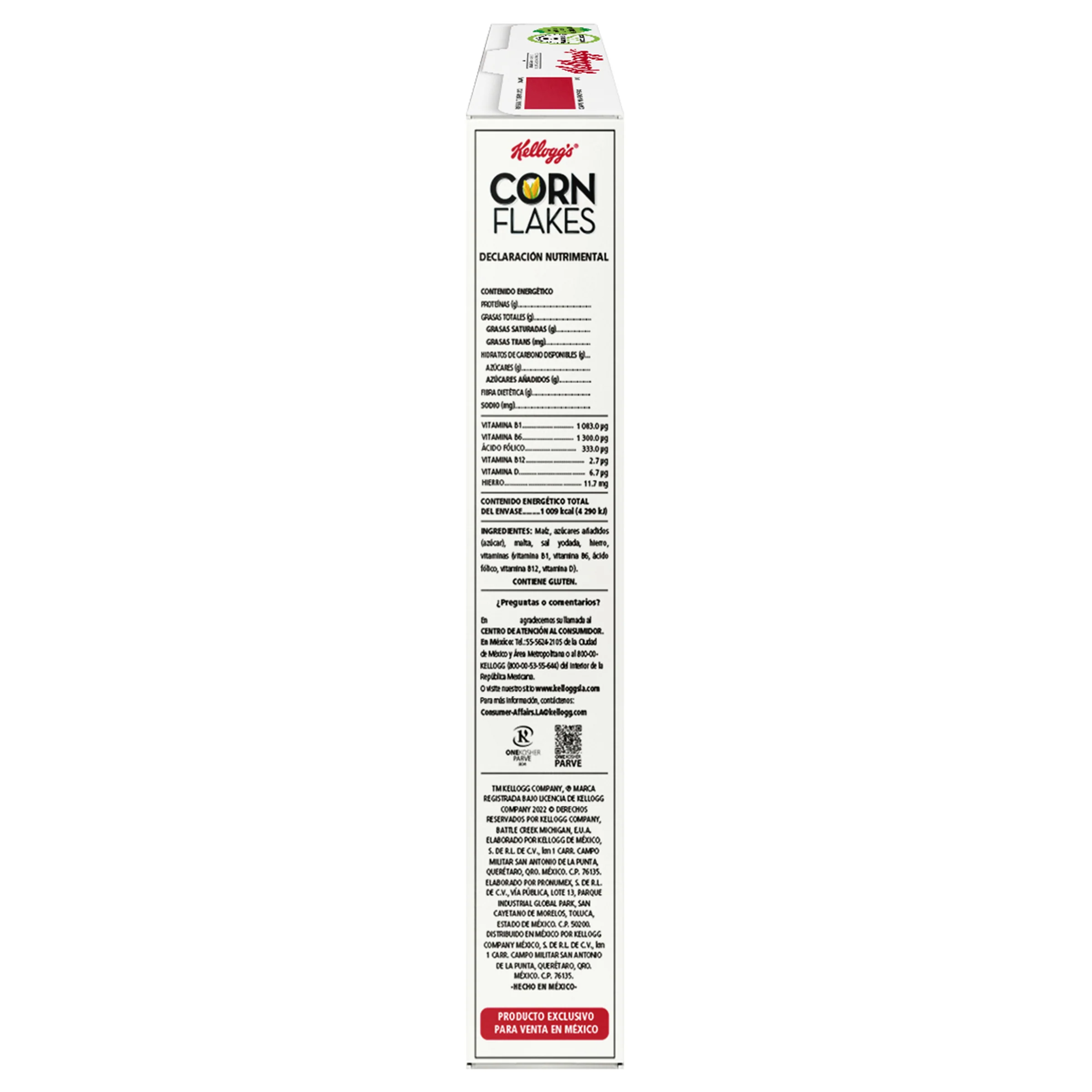 Cereal Kelloggs Corn Flakes 275 G - Image 2
