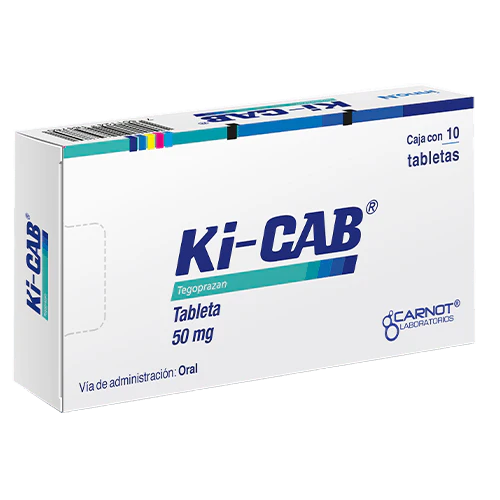 Ki-Cab 50 Mg Con 10 Tabletas