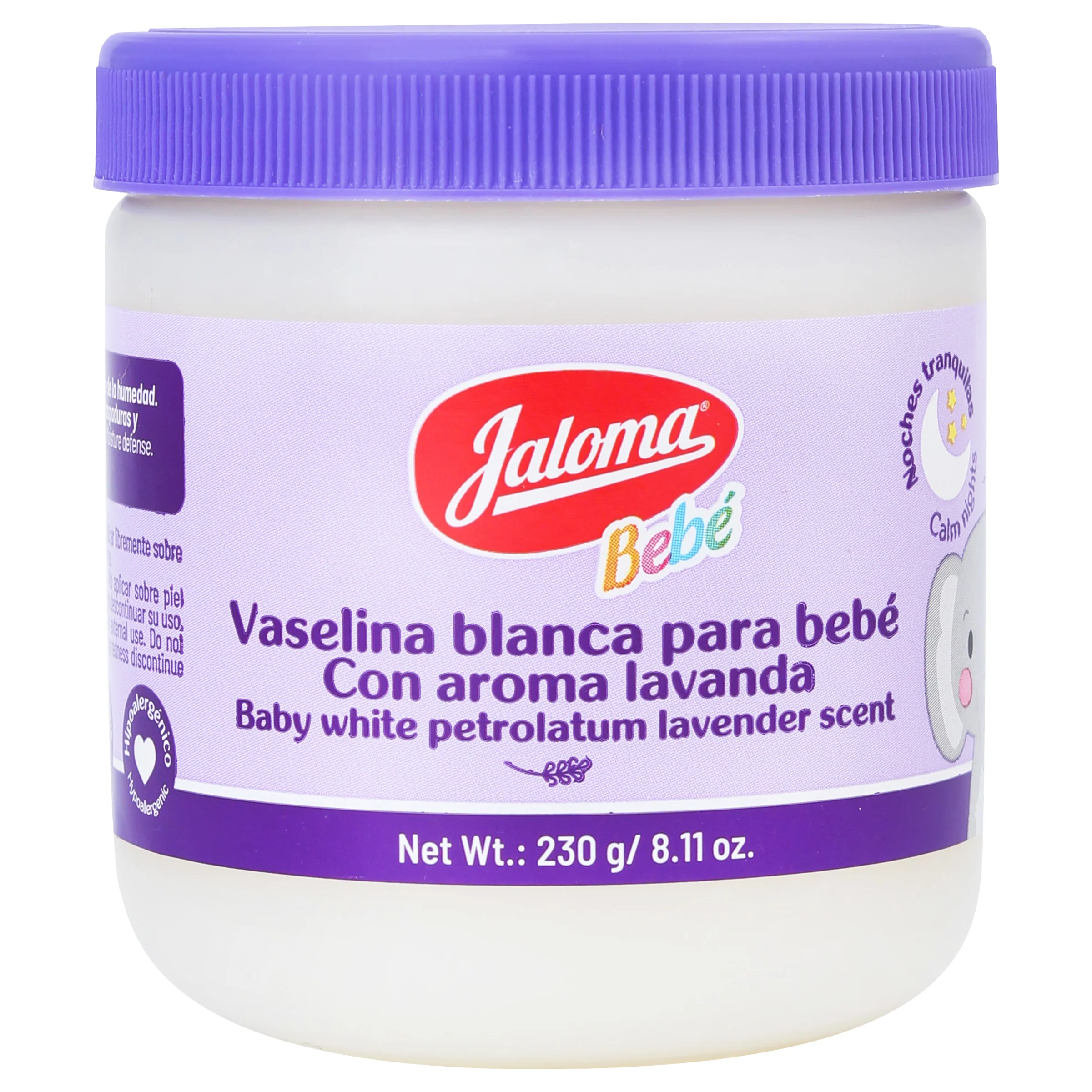 Jaloma Vaselina Lavanda 230 G Para Bebe