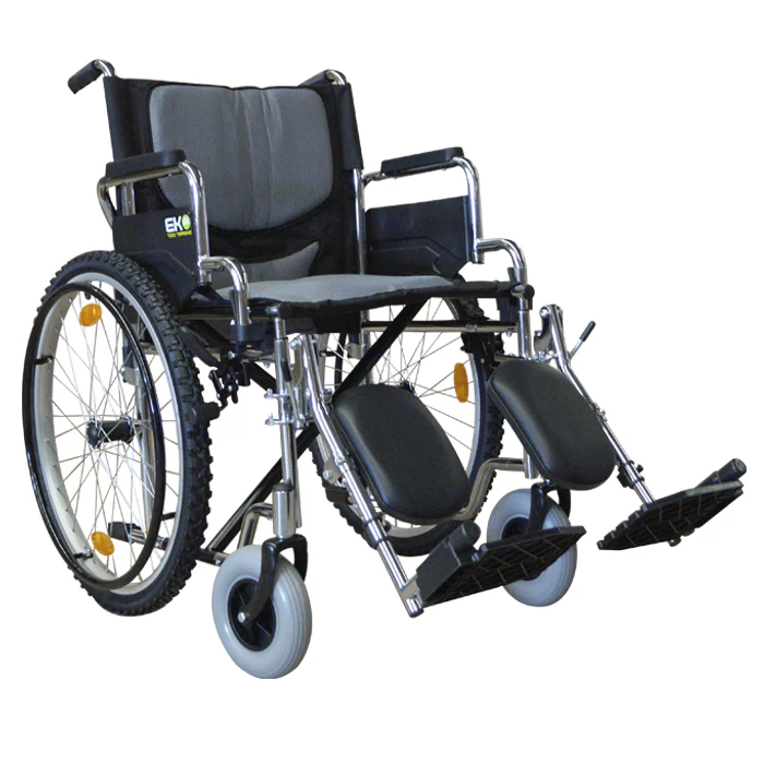 Wxtt20Cruepapd Silla De Ruedas Tt 20 Cromada Abatible Elevapierna Aluminio Neumatico 8X2