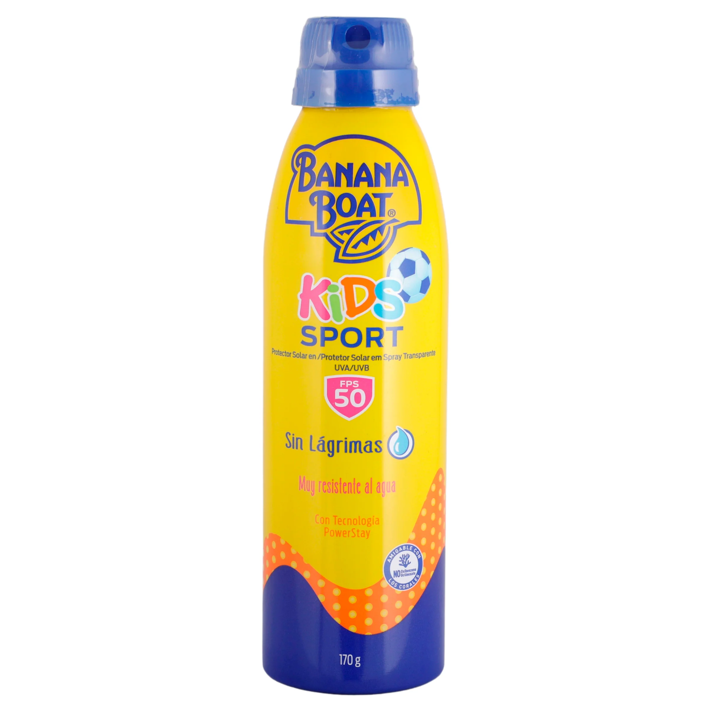 Bloqueador Banana Boat Kids Fps 50 Spray 170 G
