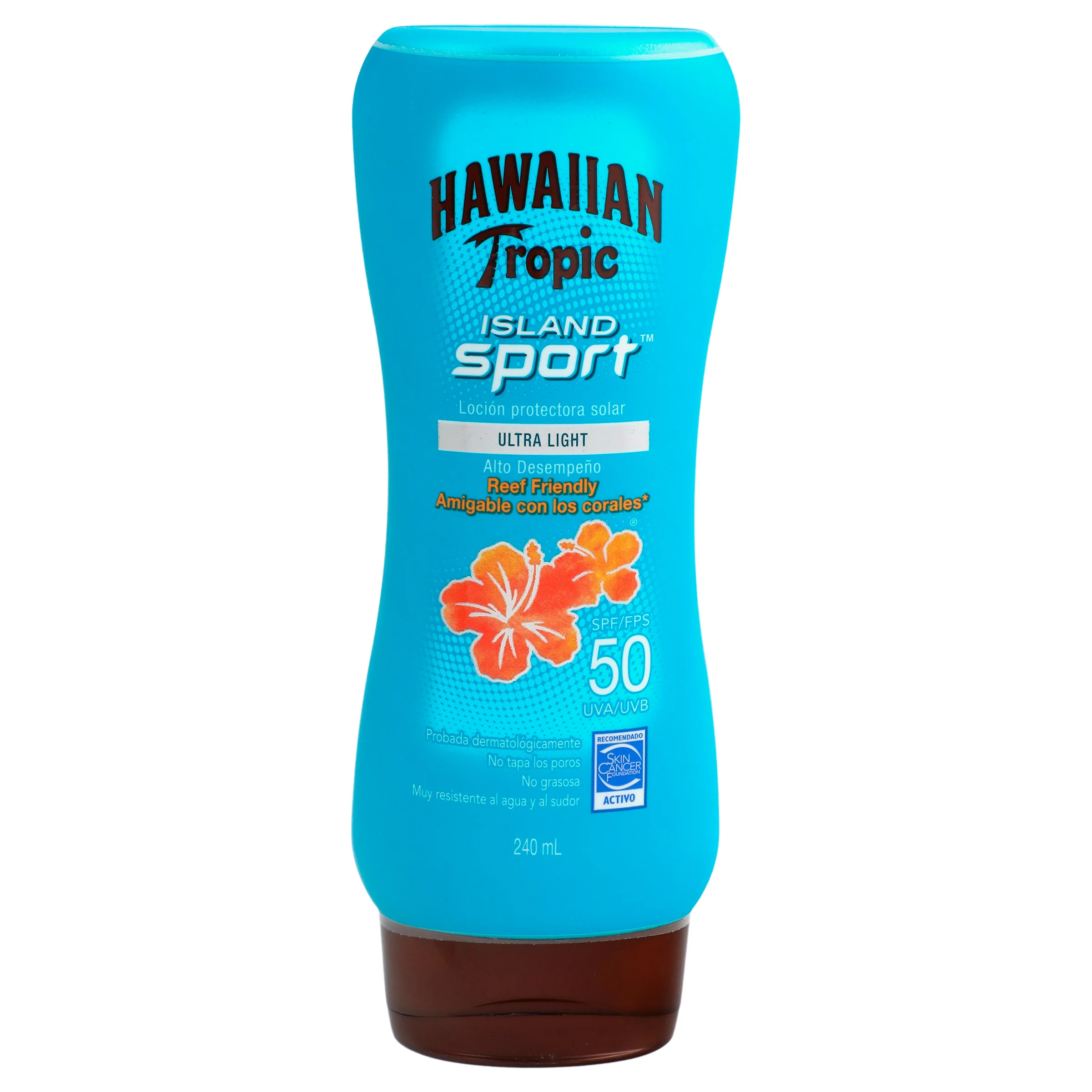 Bloqueador Hawai Isla Spor Fps50+ 240 Ml