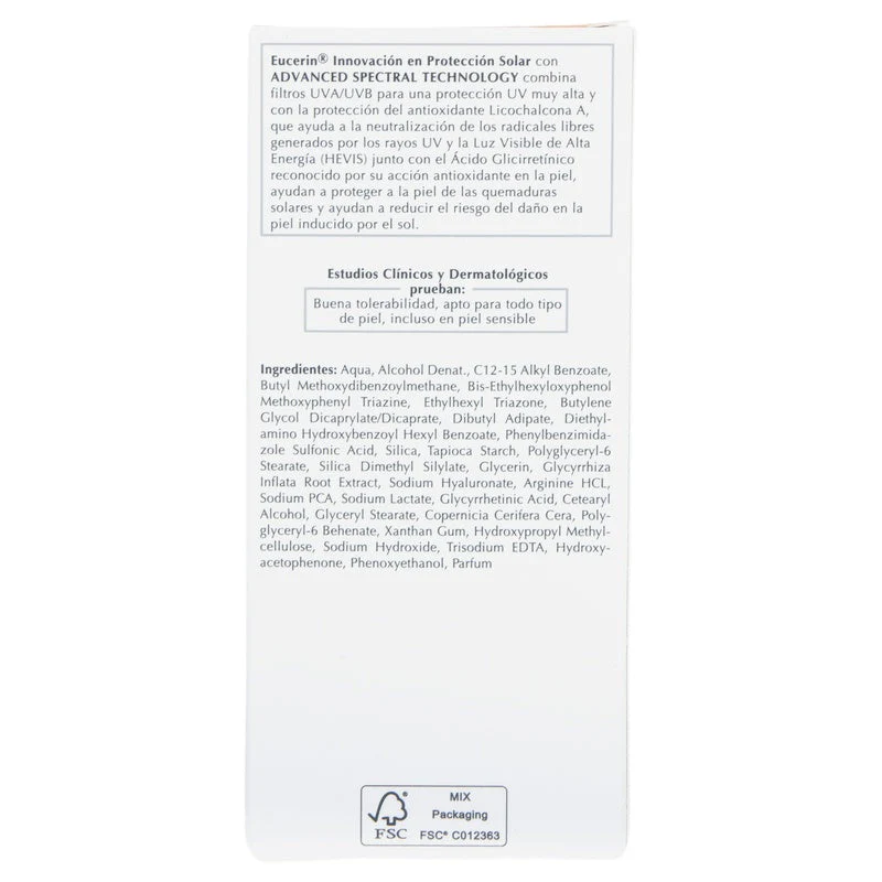 Bloqueador Eucerin Hydro Fluido Fps 50 50 Ml - Image 7
