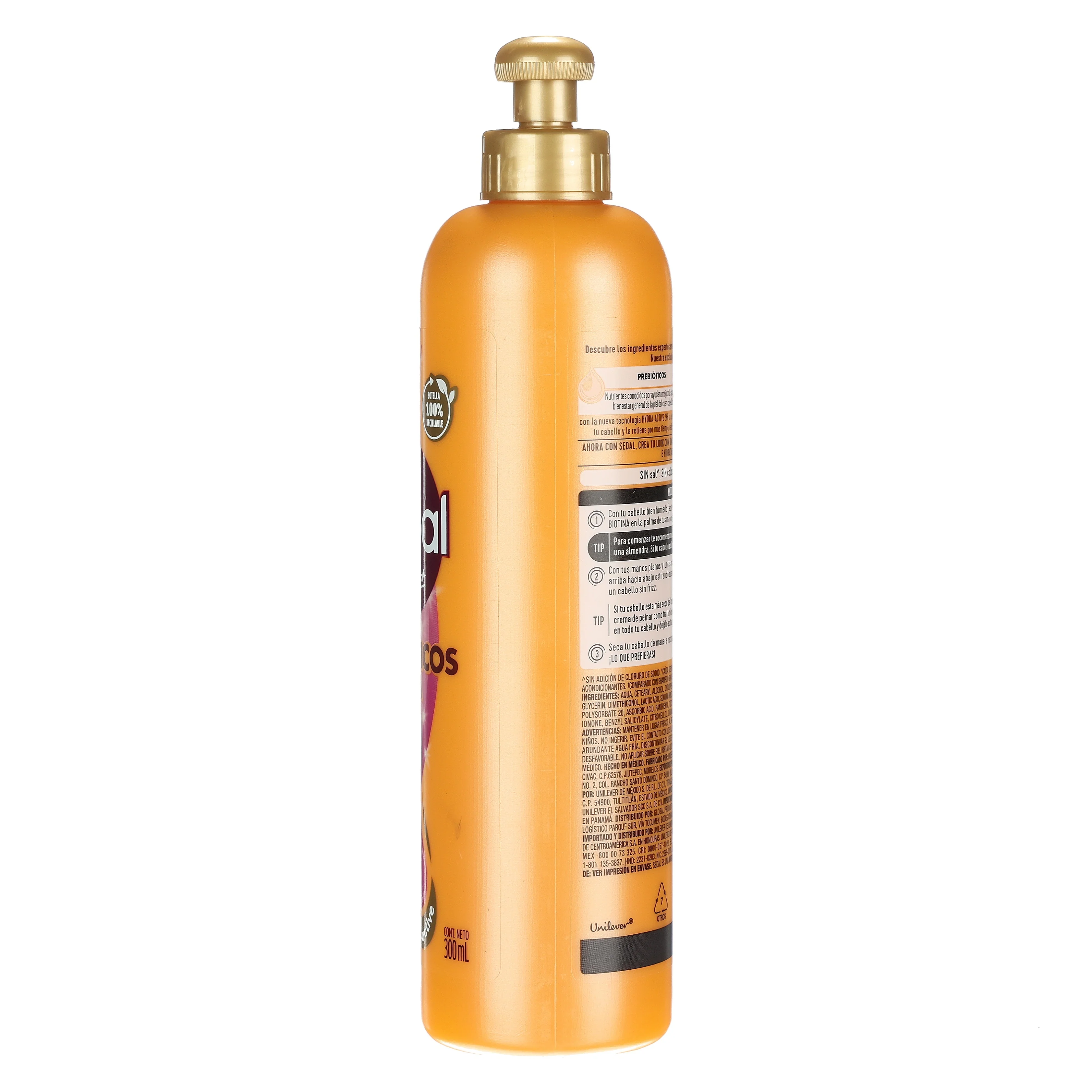 Crema Sedal Para Peinar Preb+Biotin 300Ml - Image 5