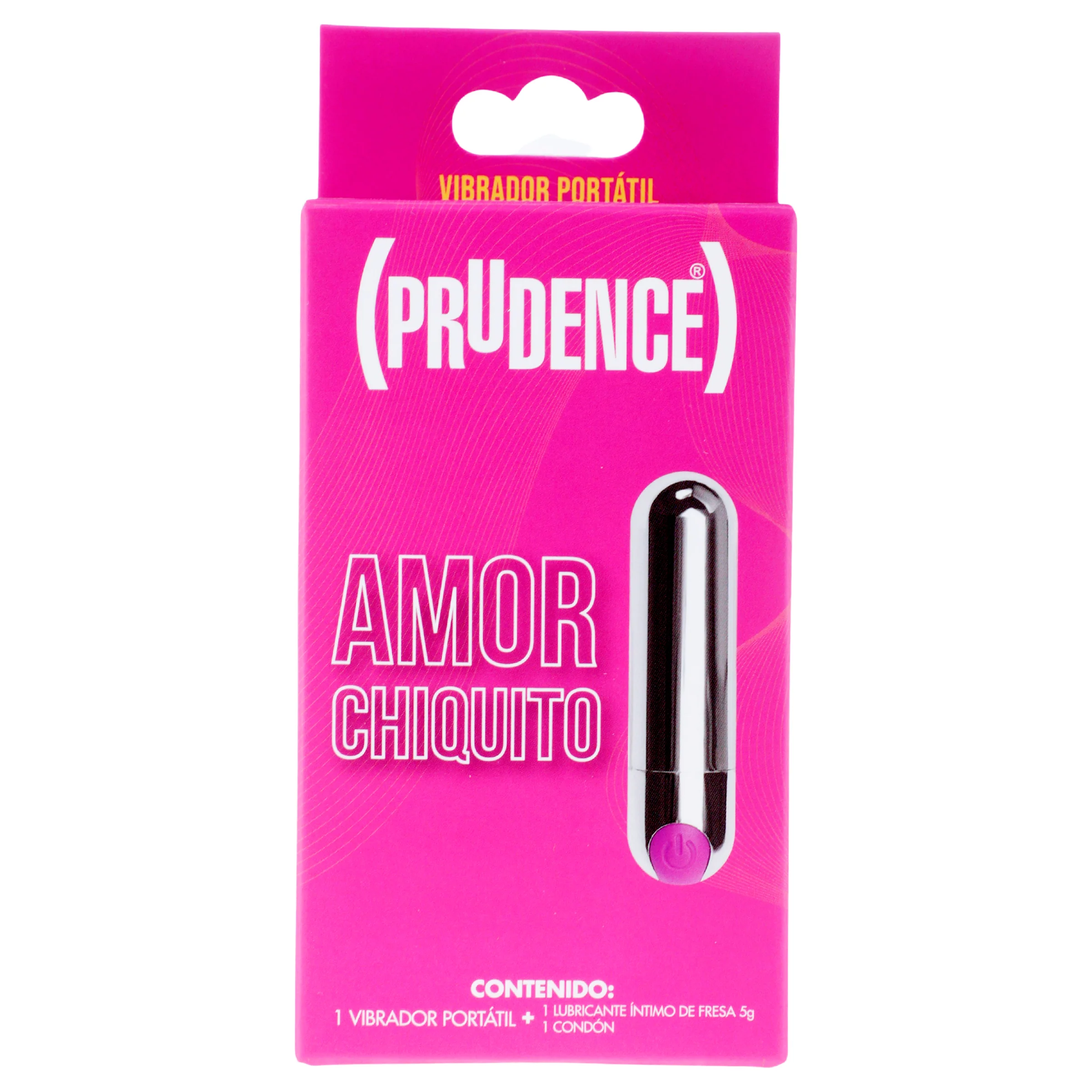 Vibrador Prudence +Lubricante +Preservativo