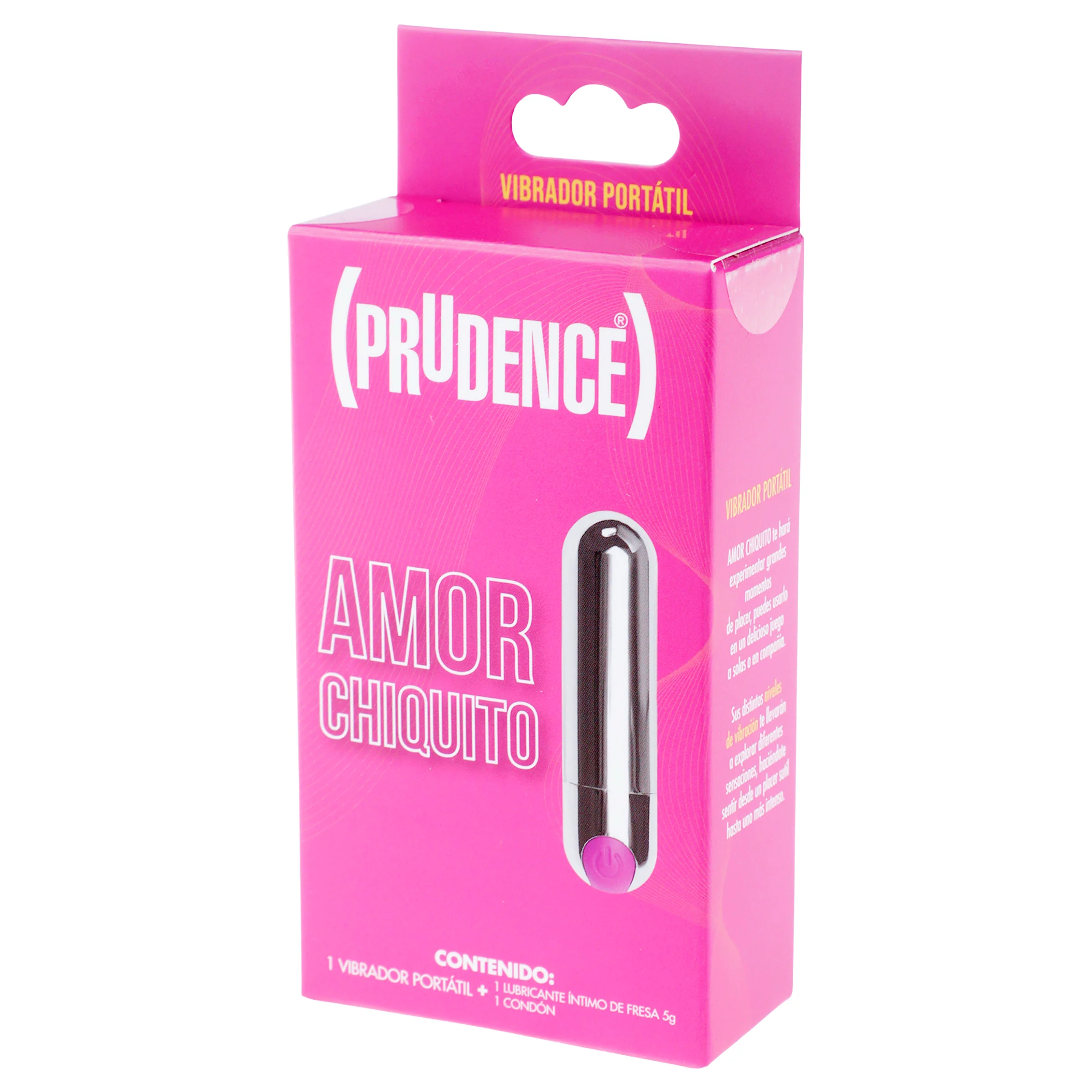 Vibrador Prudence +Lubricante +Preservativo - Image 4