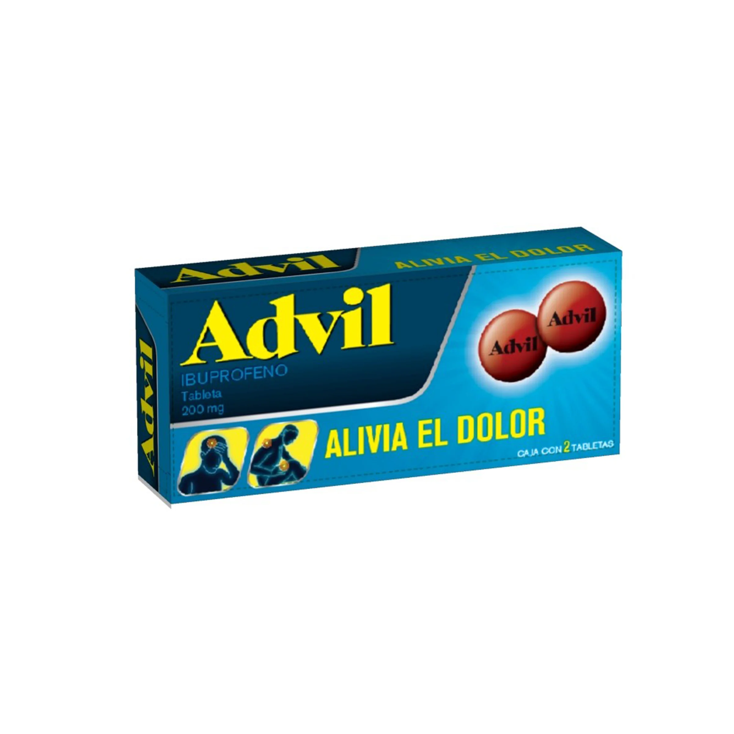 Advil (Ibuprofeno) 200 Mg Con 2 Tab - Image 2
