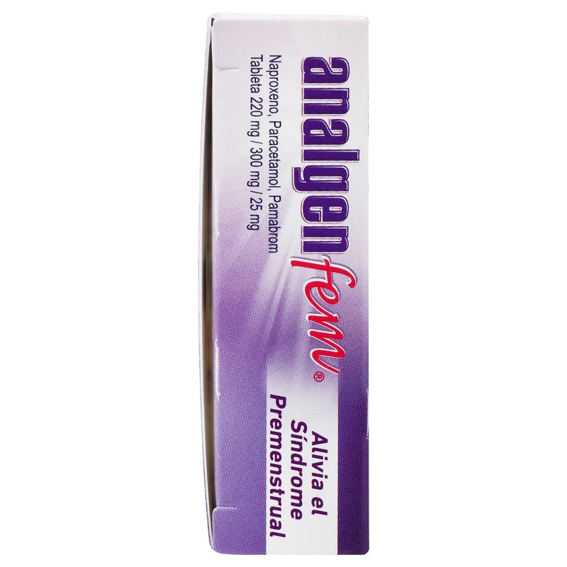 Analgen Fem 220/300/25 Mg Con 12 Tabletas - Image 6