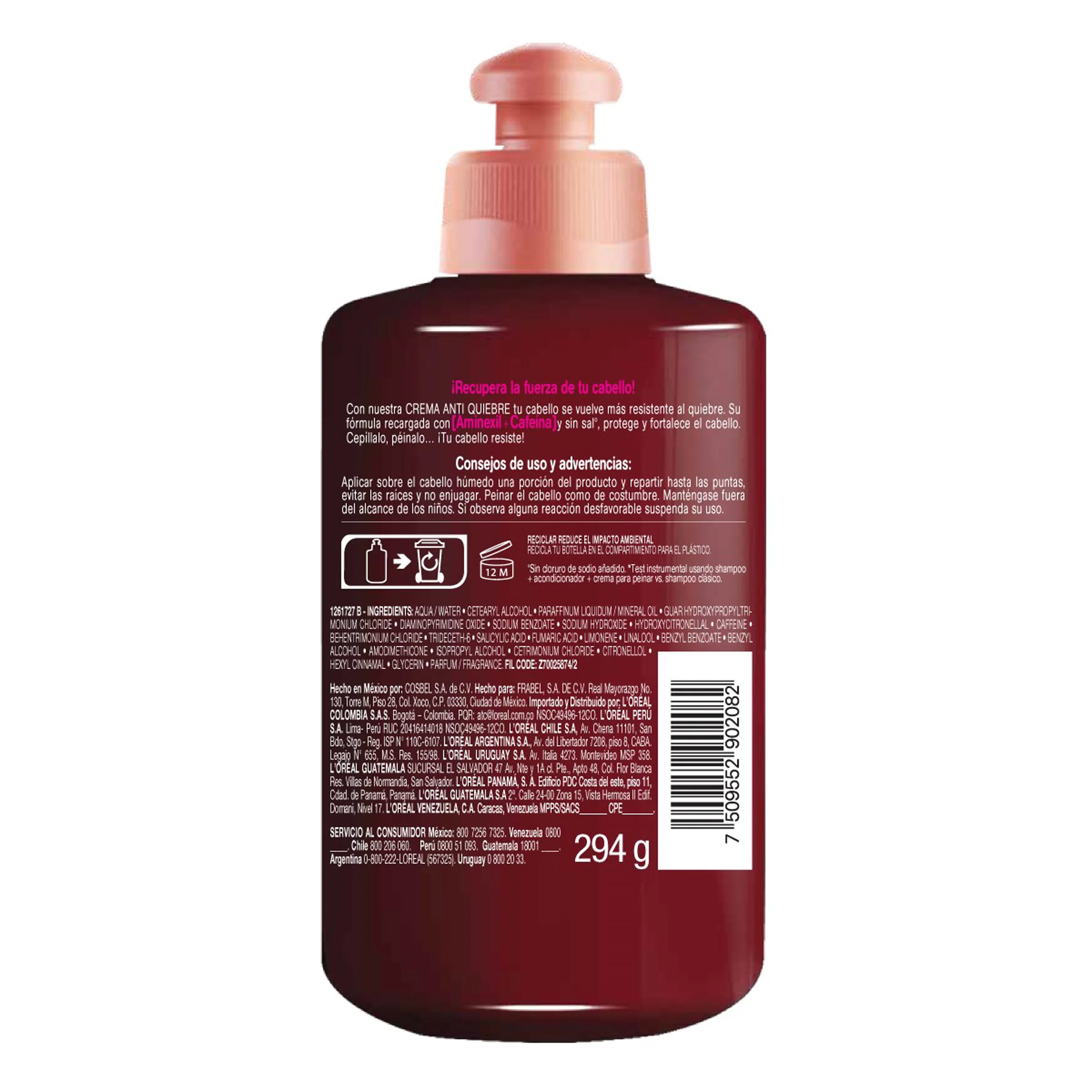 Crema Elvive Pei C-Res A-Quie 300 Ml - Image 2