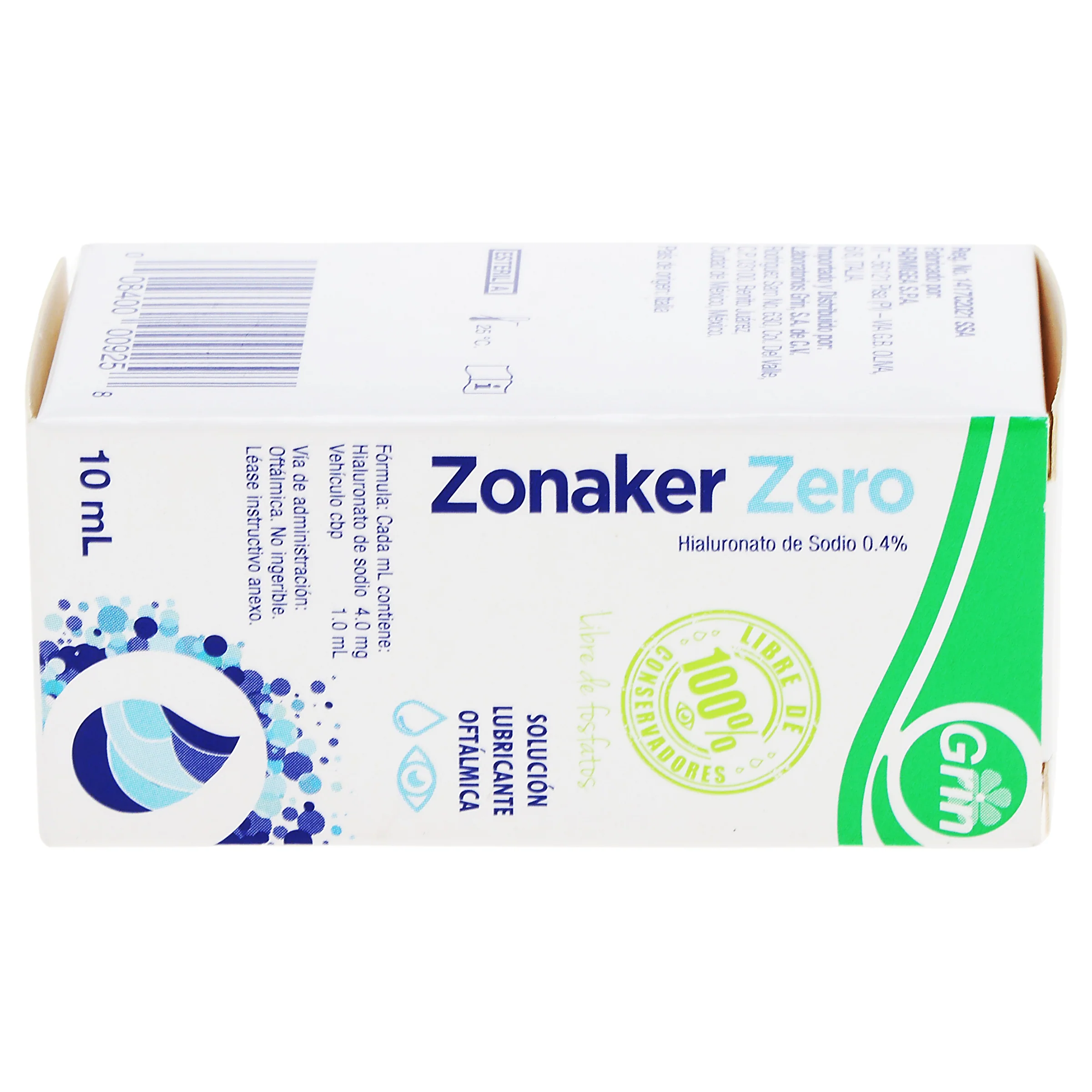 Zonaker Zero 0.4% Solución Oftal Con 10 Ml - Image 3