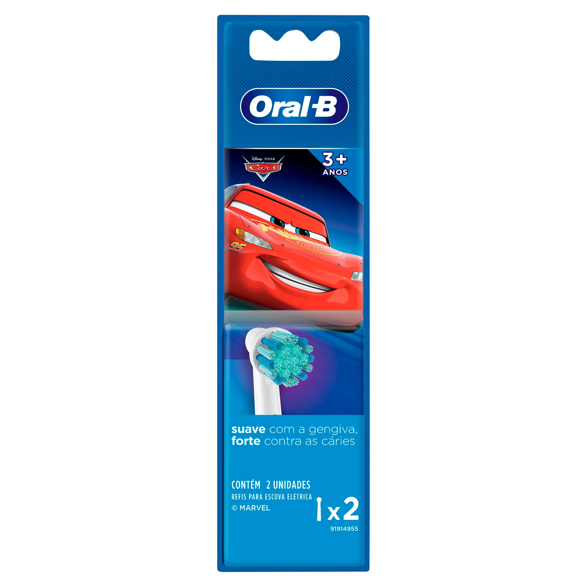 Repuesto Cepillo Oral-B Cars Elec 2Pz