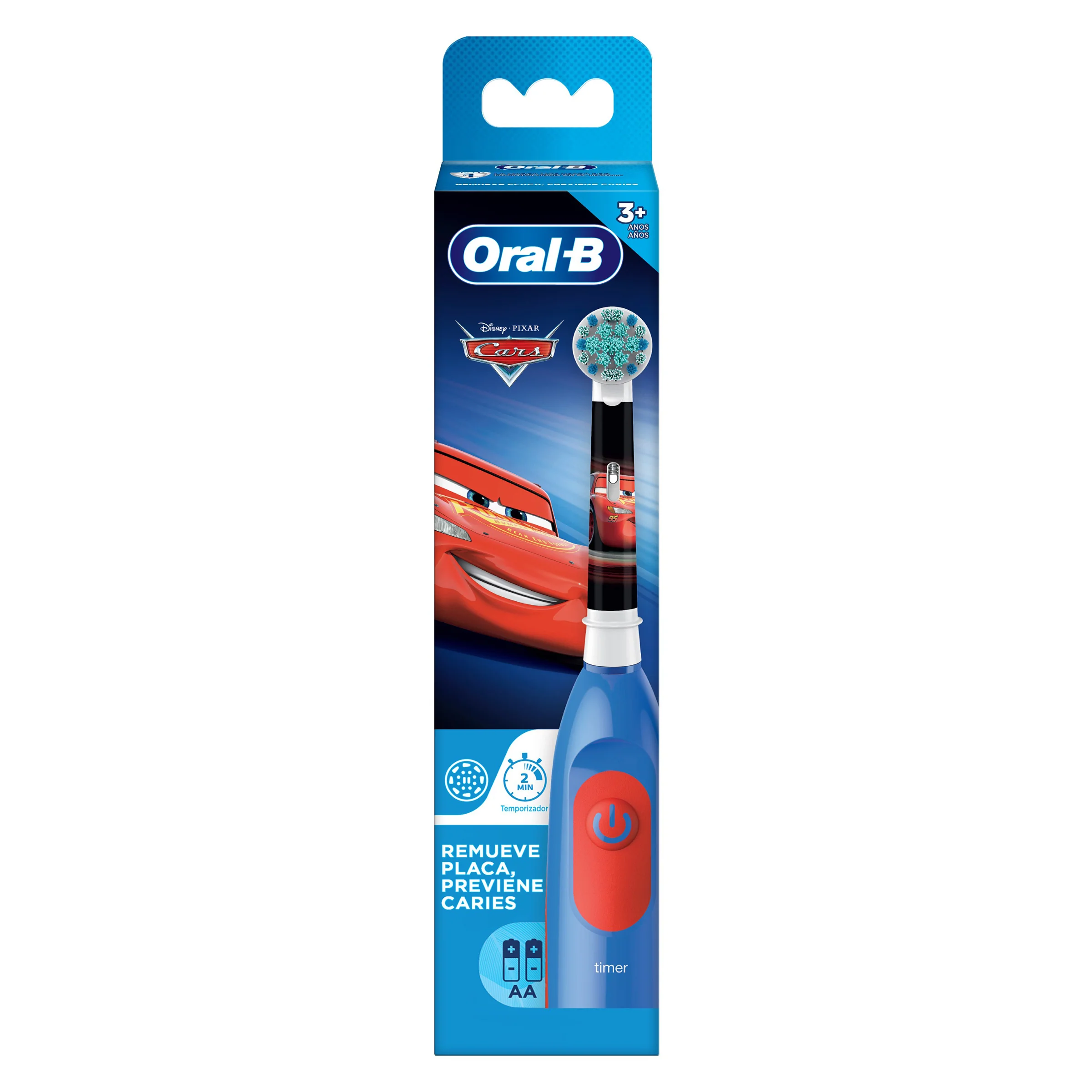 Cepillo Dental Oral-B Cars Elec+ 2 Pilas