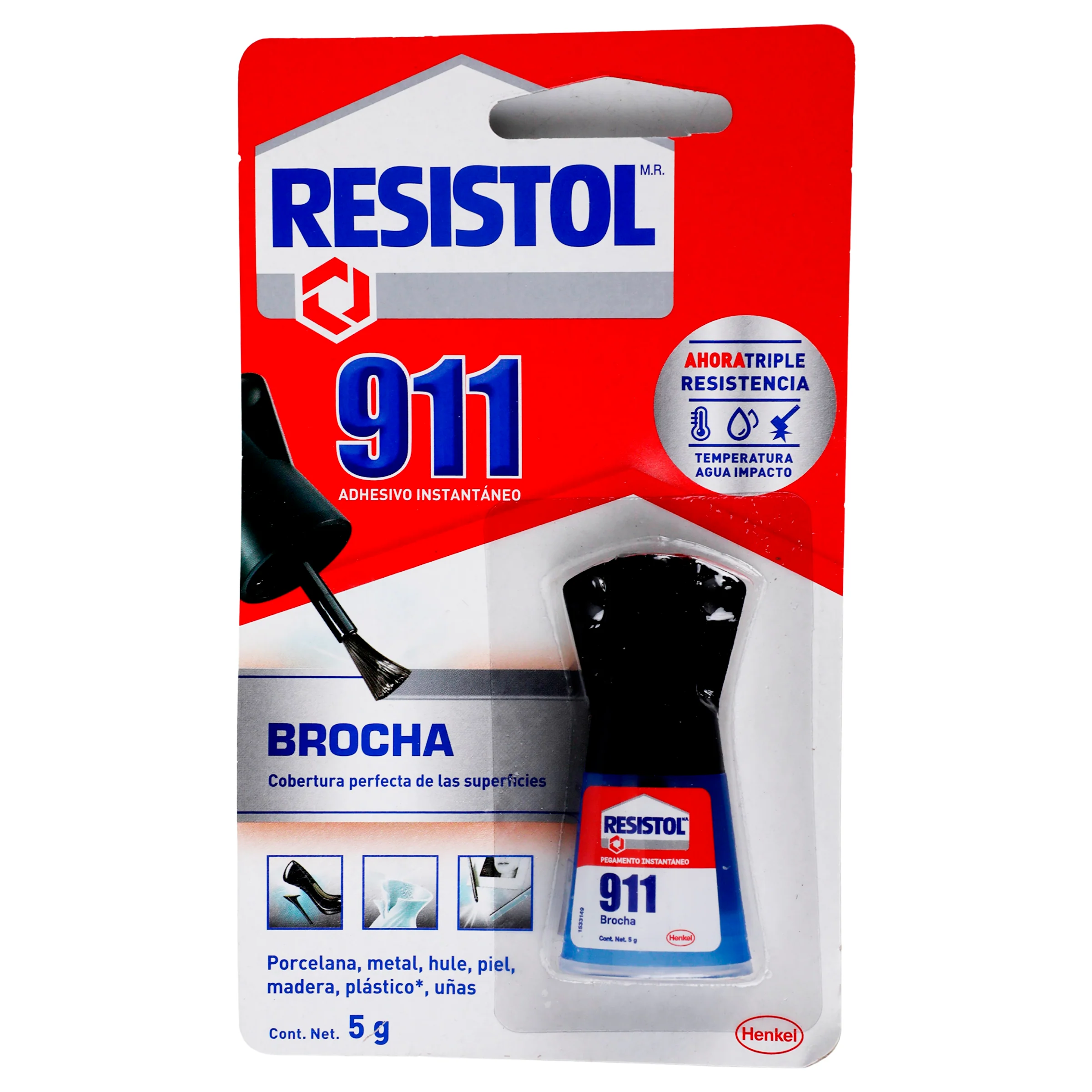 Pegamento Resistol 911 Brocha 5G