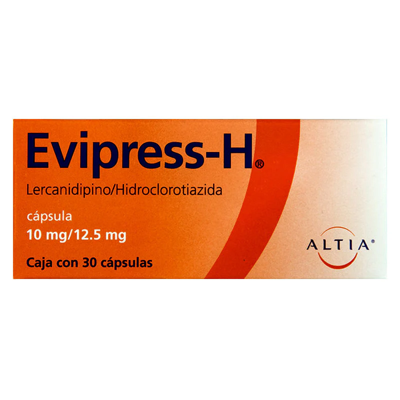 Evipress- H 10/12.5 Mg Con 30 Capsulas