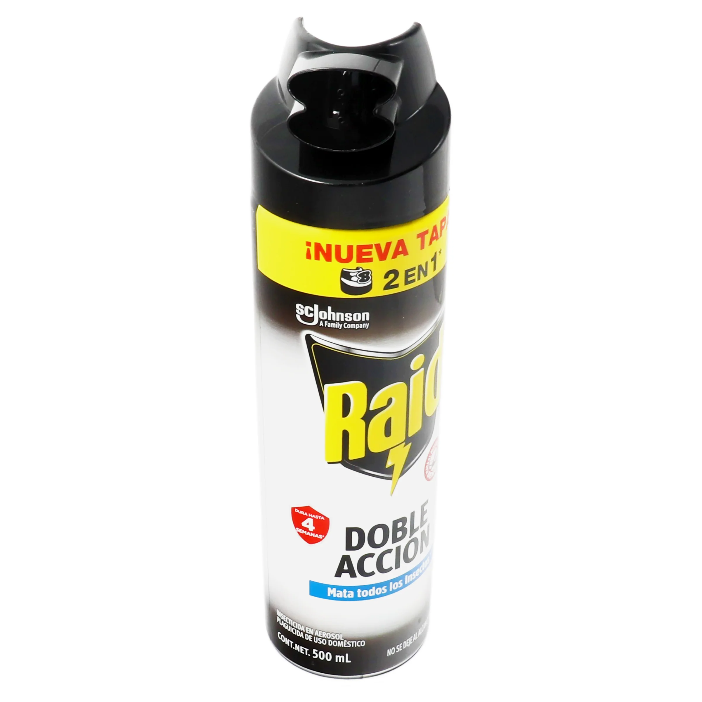 Raid Doble Accion Aerosol 2 En 1 500 Ml - Image 2