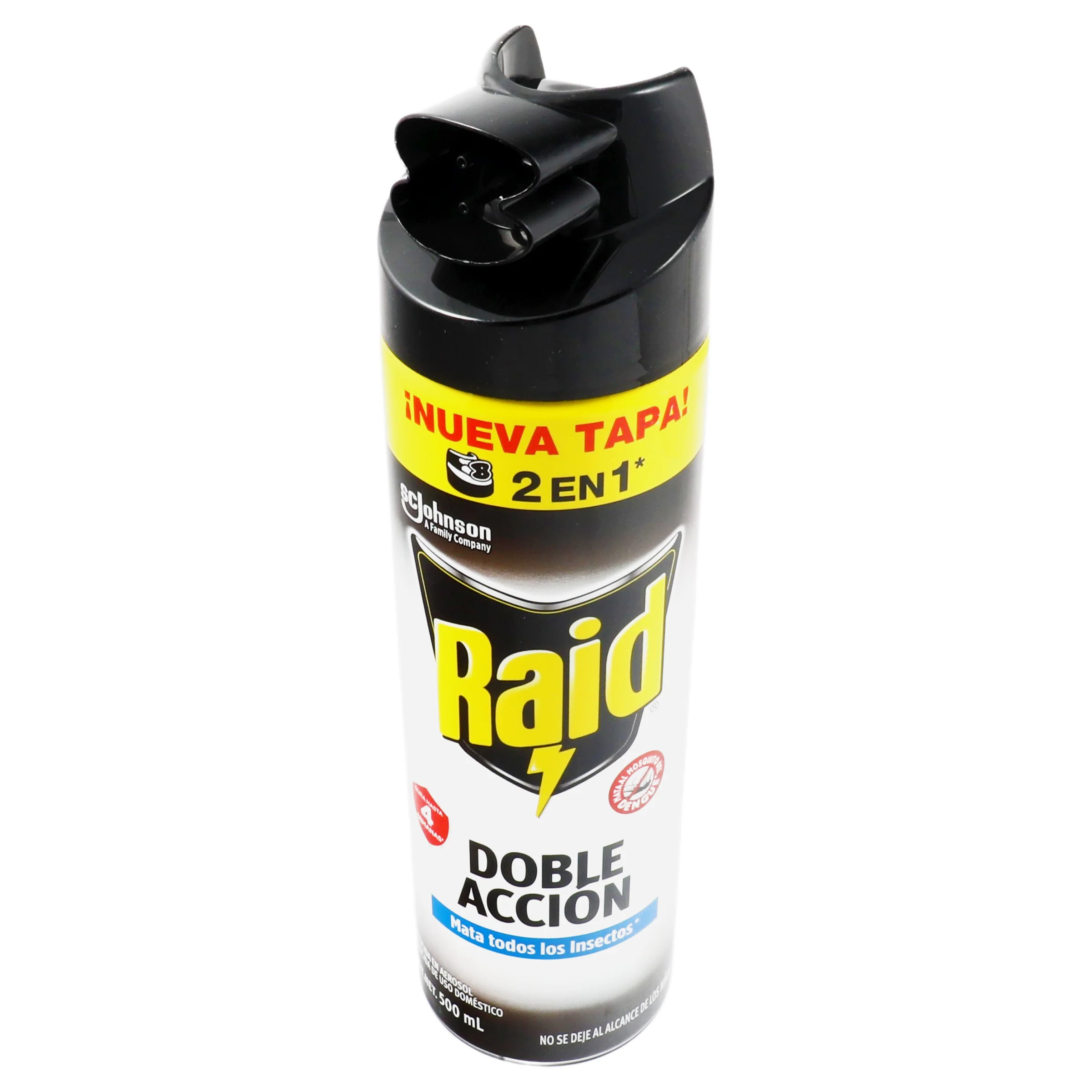 Raid Doble Accion Aerosol 2 En 1 500 Ml - Image 3
