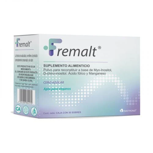 Fremalt Suplemento Alimenticio Cero Azucar Con 30 Sobres