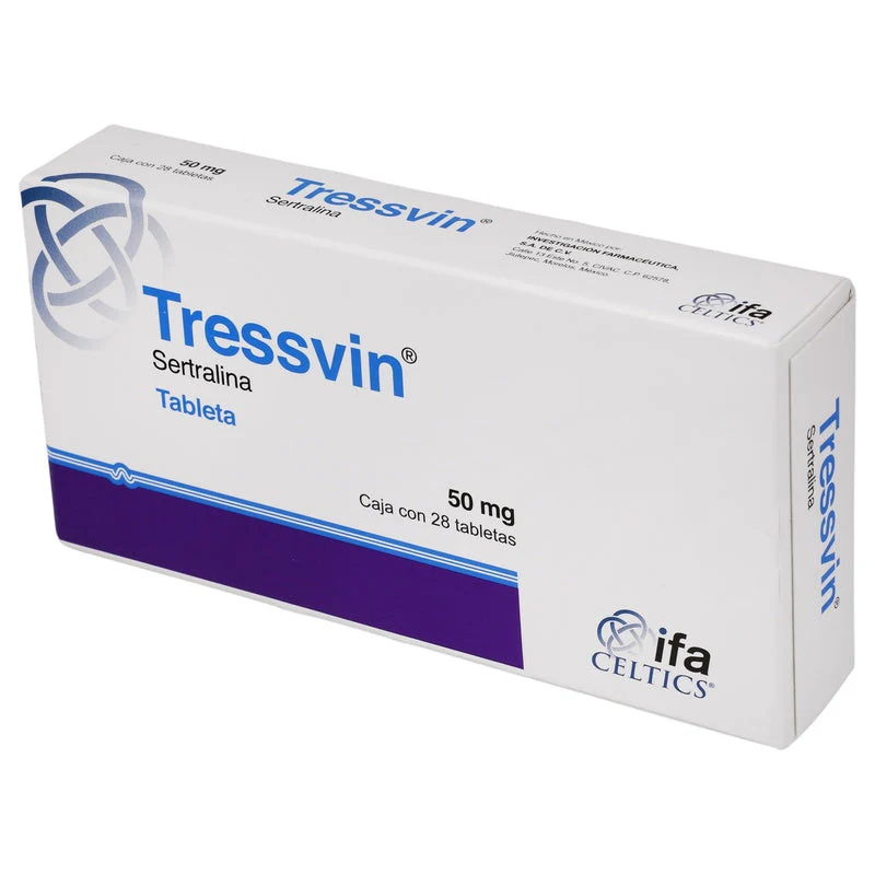 Tressvin (Sertralina) 50 Mg Con 28 Tabletas - Image 3