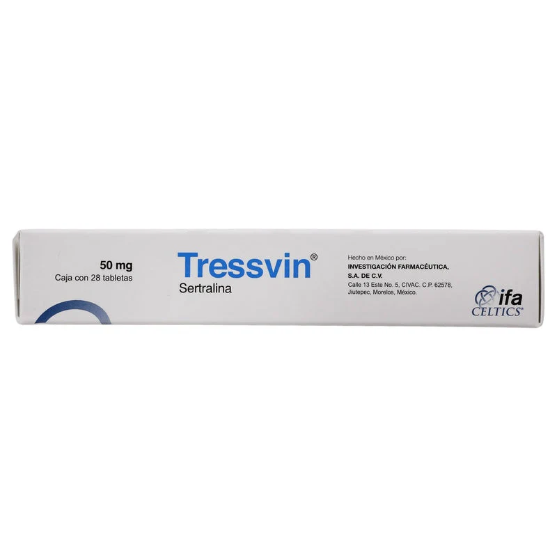 Tressvin (Sertralina) 50 Mg Con 28 Tabletas - Image 4