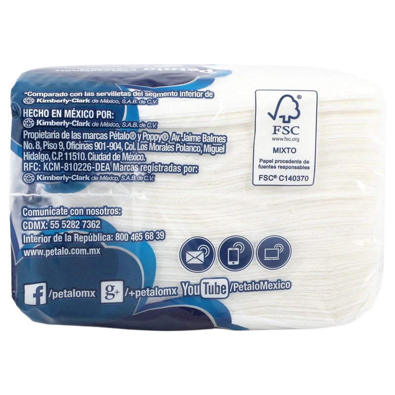 Servilletas Petalo Blancas Con 100 Piezas - Image 15