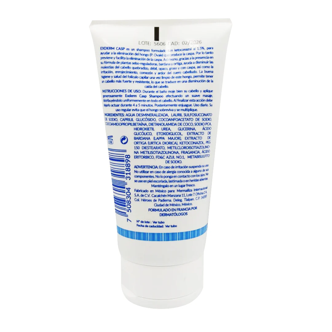 Exderm Caspa Shampoo Tubo 150 Ml - Image 2