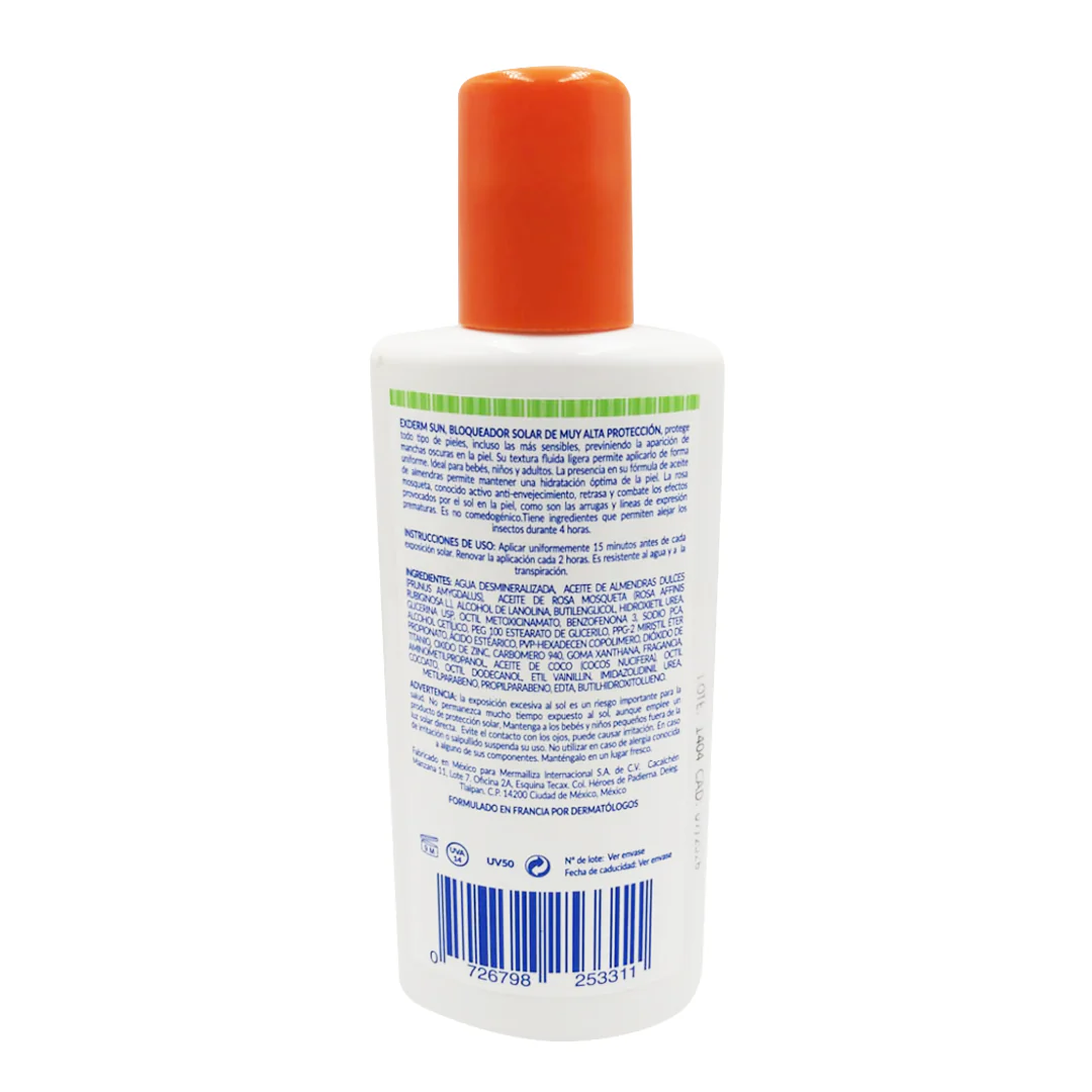 Exderm Sun Foto Protector Con Repelente Insectos Fps 50 125 Ml - Image 2