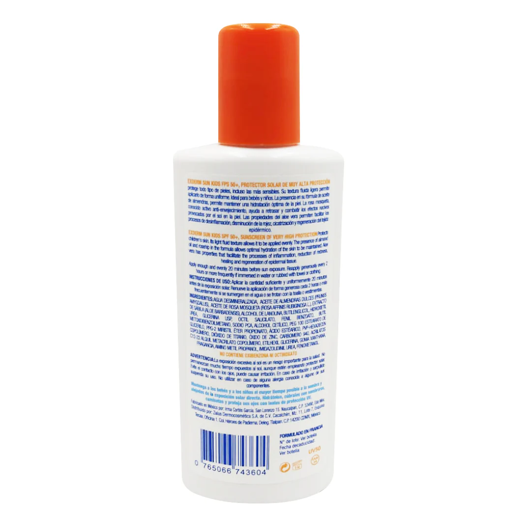 Exderm Sun Kids Fotoprotector Solar Fps 50 +125 Ml - Image 2