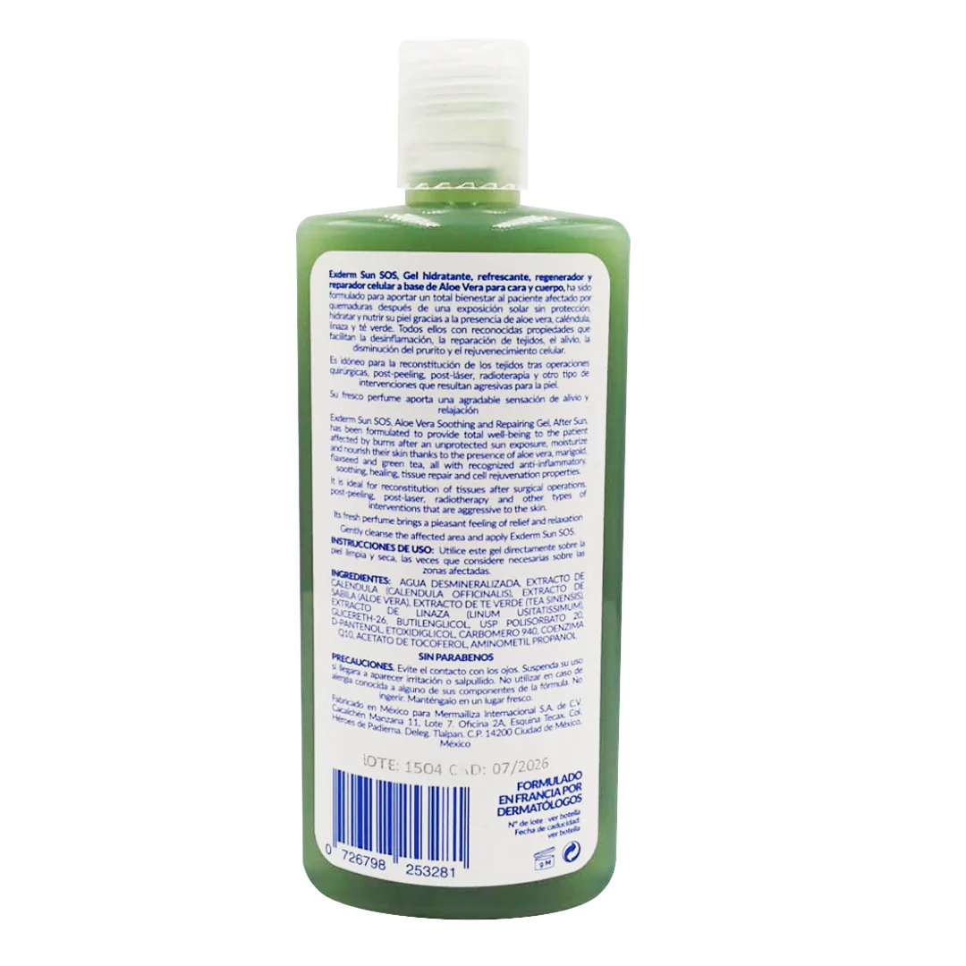 Exderm Sun Sos Gel Hidratante 250 Ml - Image 2