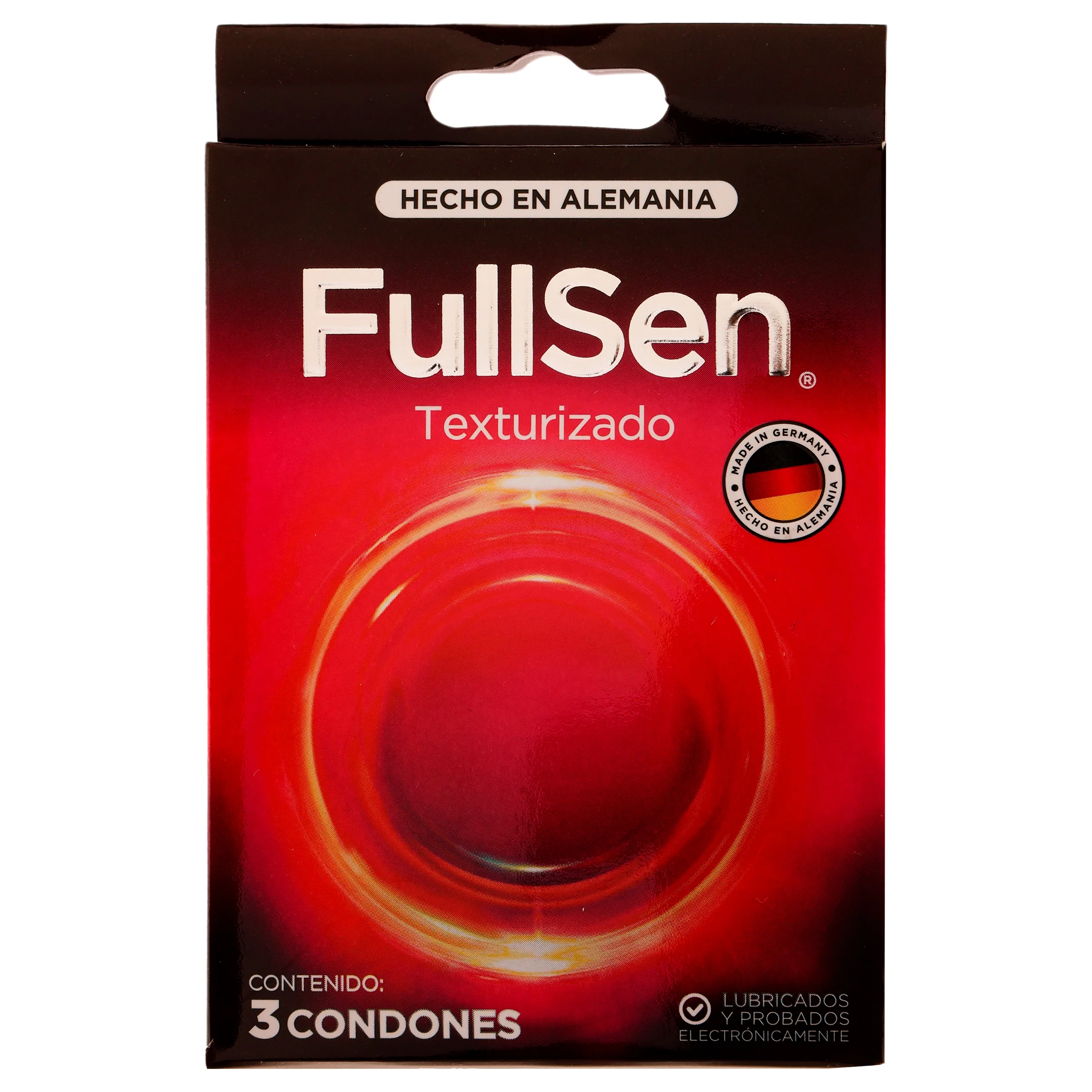 Preservativo Fullsen Texturizado C/3