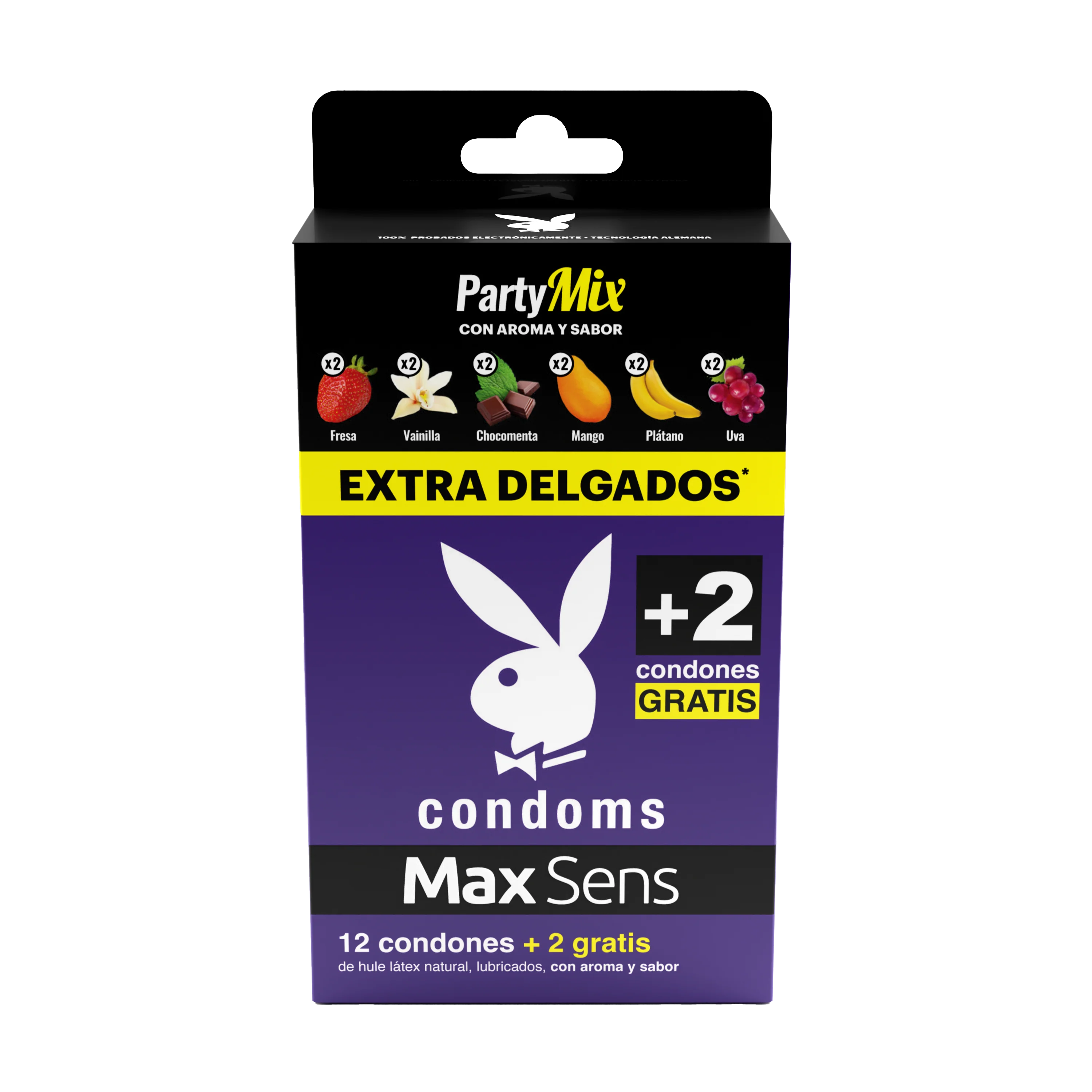 Preservativo Playboy Maxsen Partymix 12+1