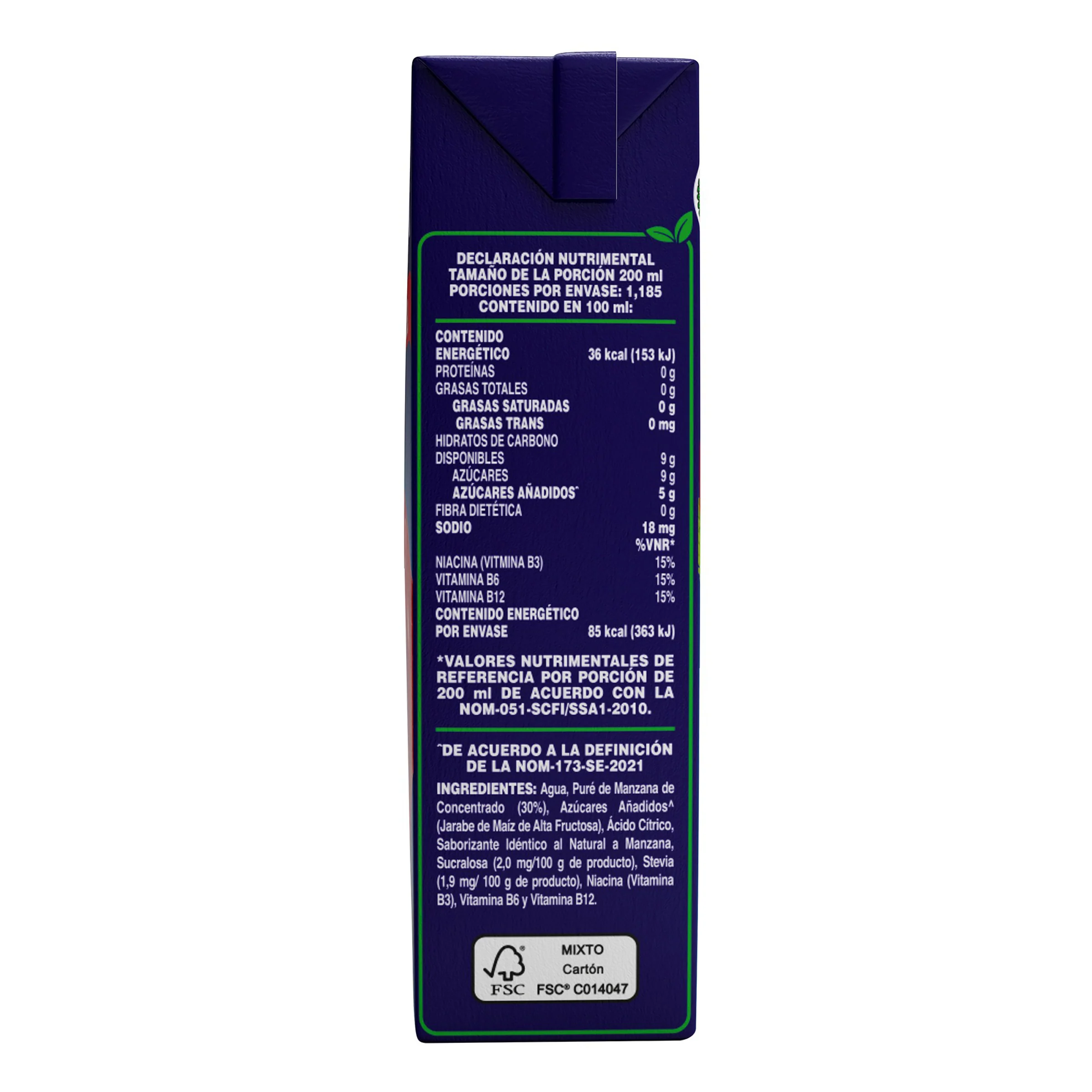 Jumex Manzana 237 Ml - Image 2