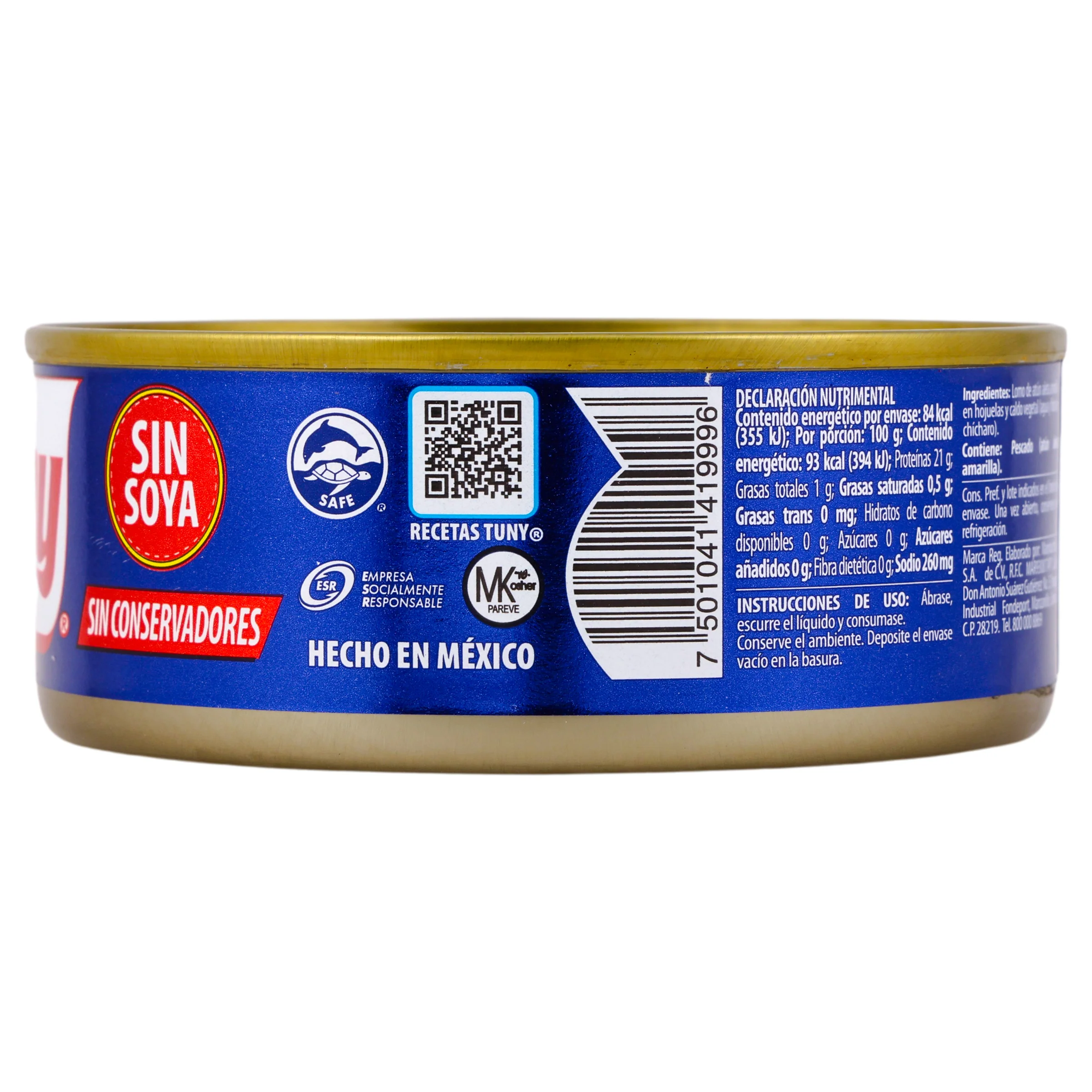 Atun Tuny Clasico En Agua 130 G - Image 5