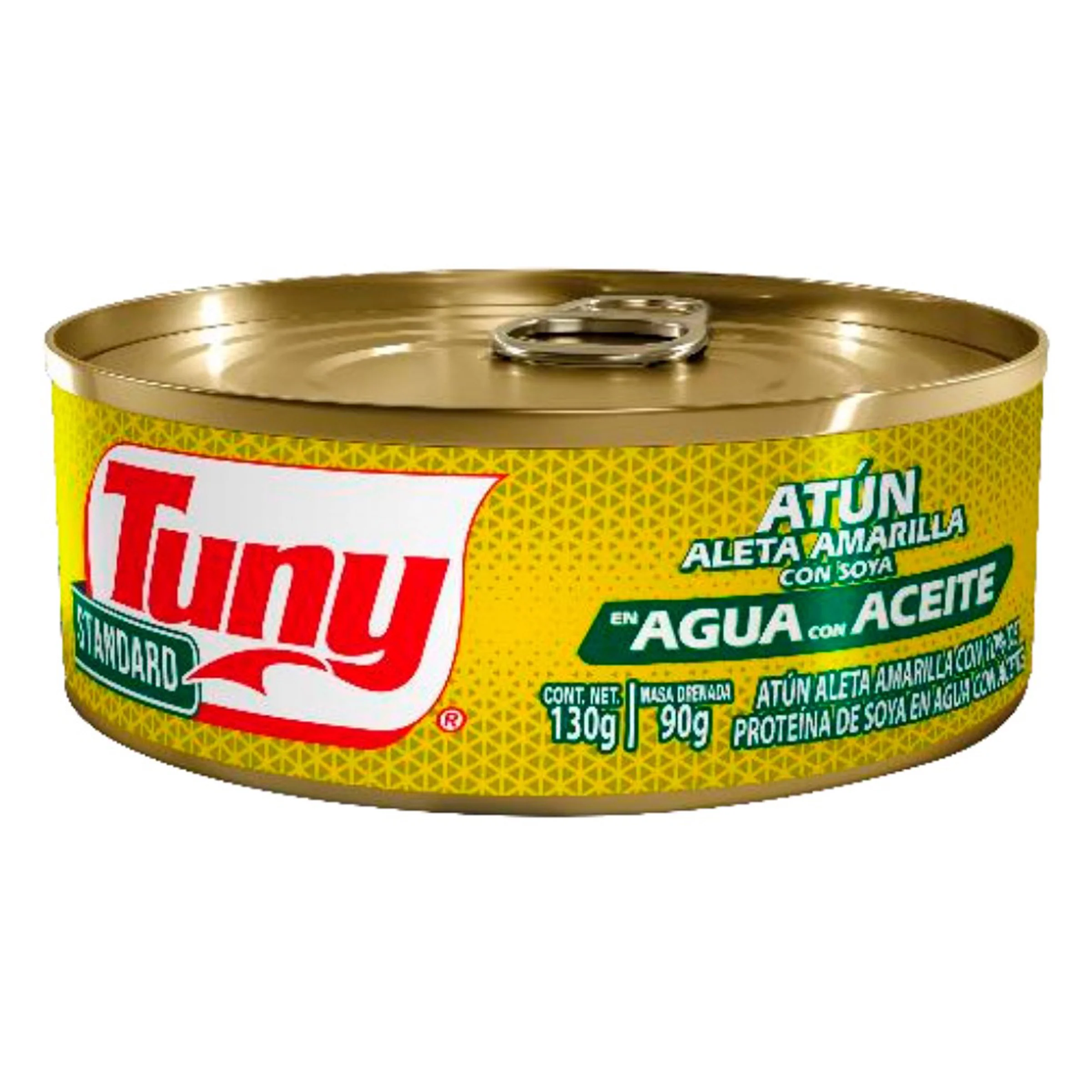 Atun Tuny Standar En Agua Con Aceite 130 G