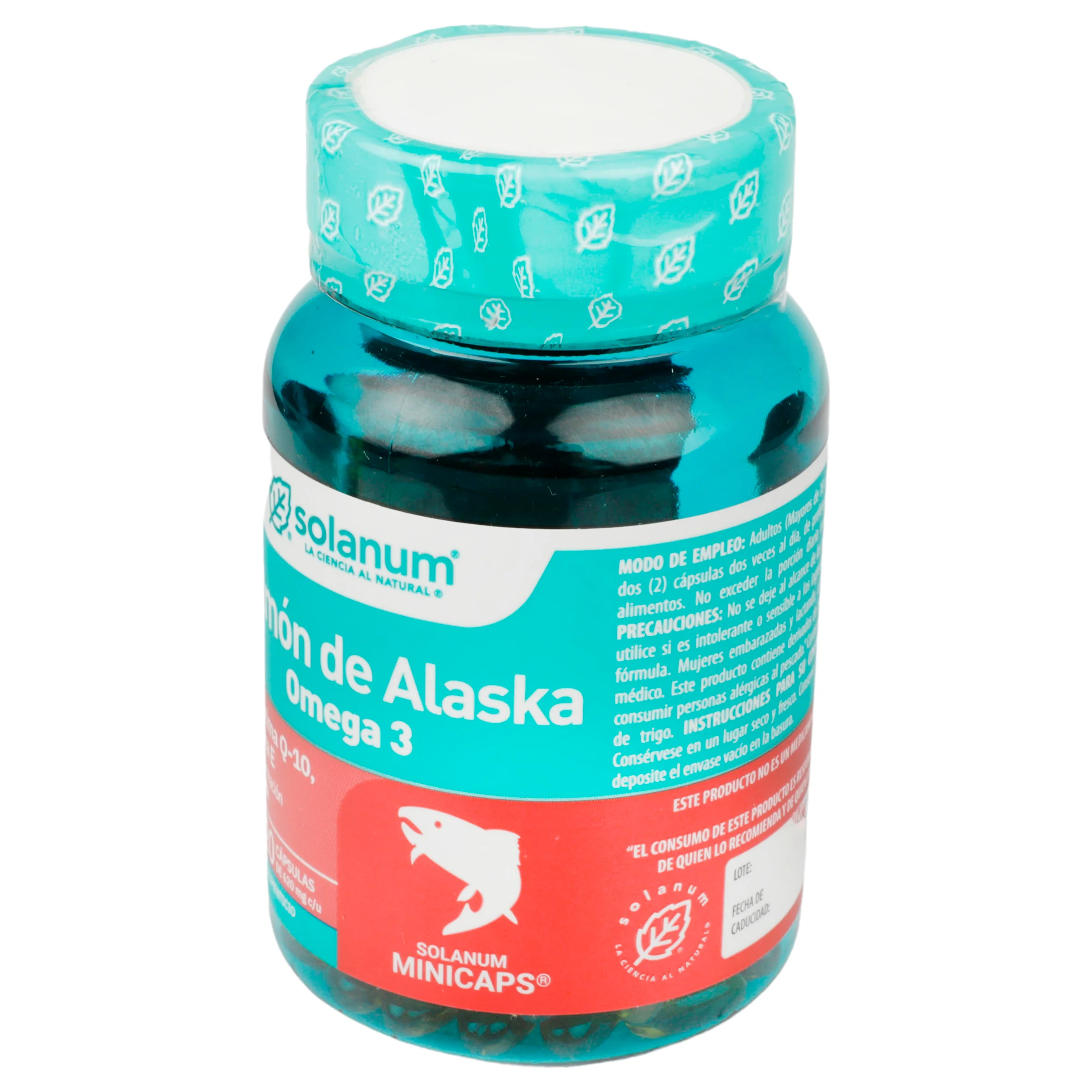 Omega 3 Salmon +Vitamina-E +Coq Con 120 Capsulas - Image 4