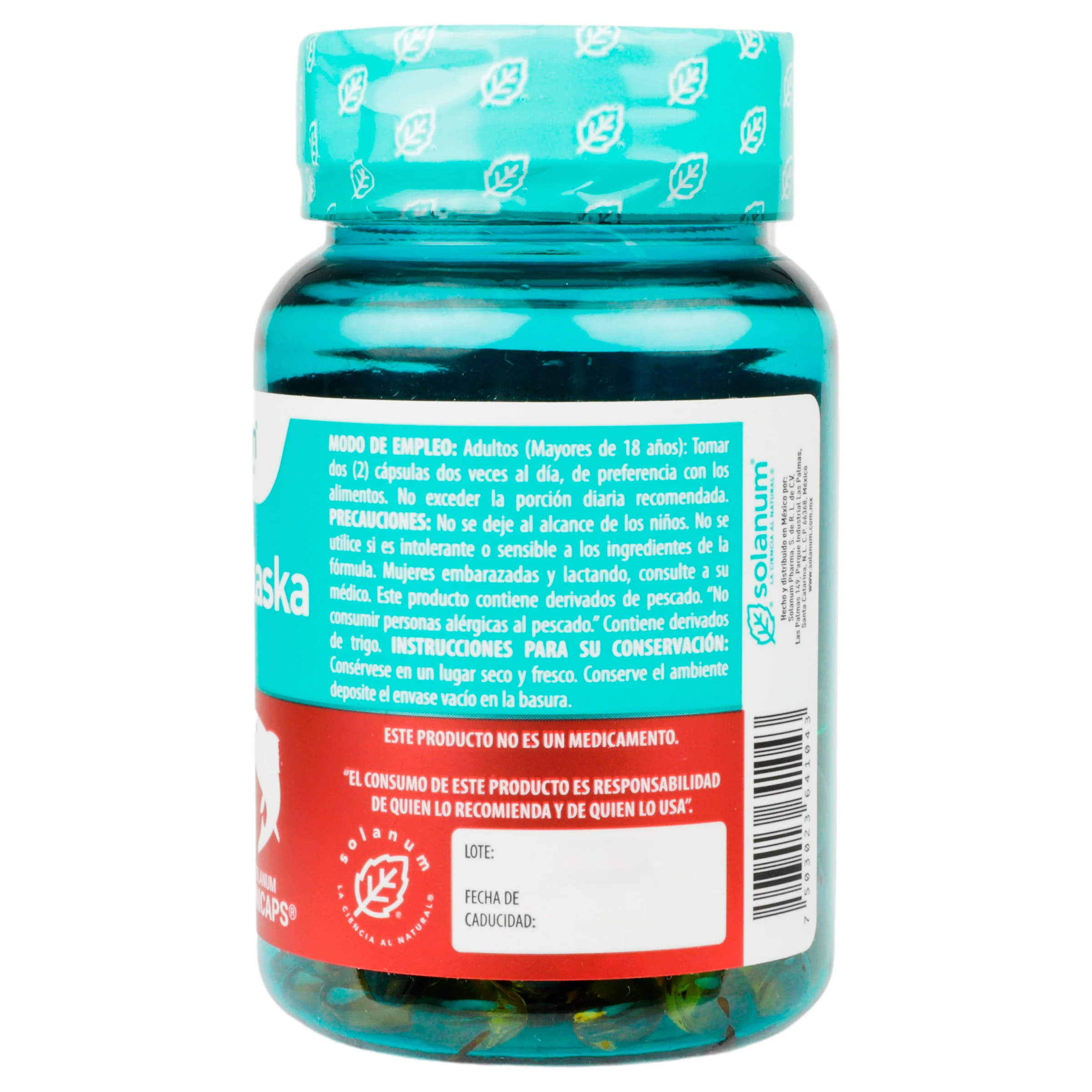 Omega 3 Salmon +Vitamina-E +Coq Con 120 Capsulas - Image 5