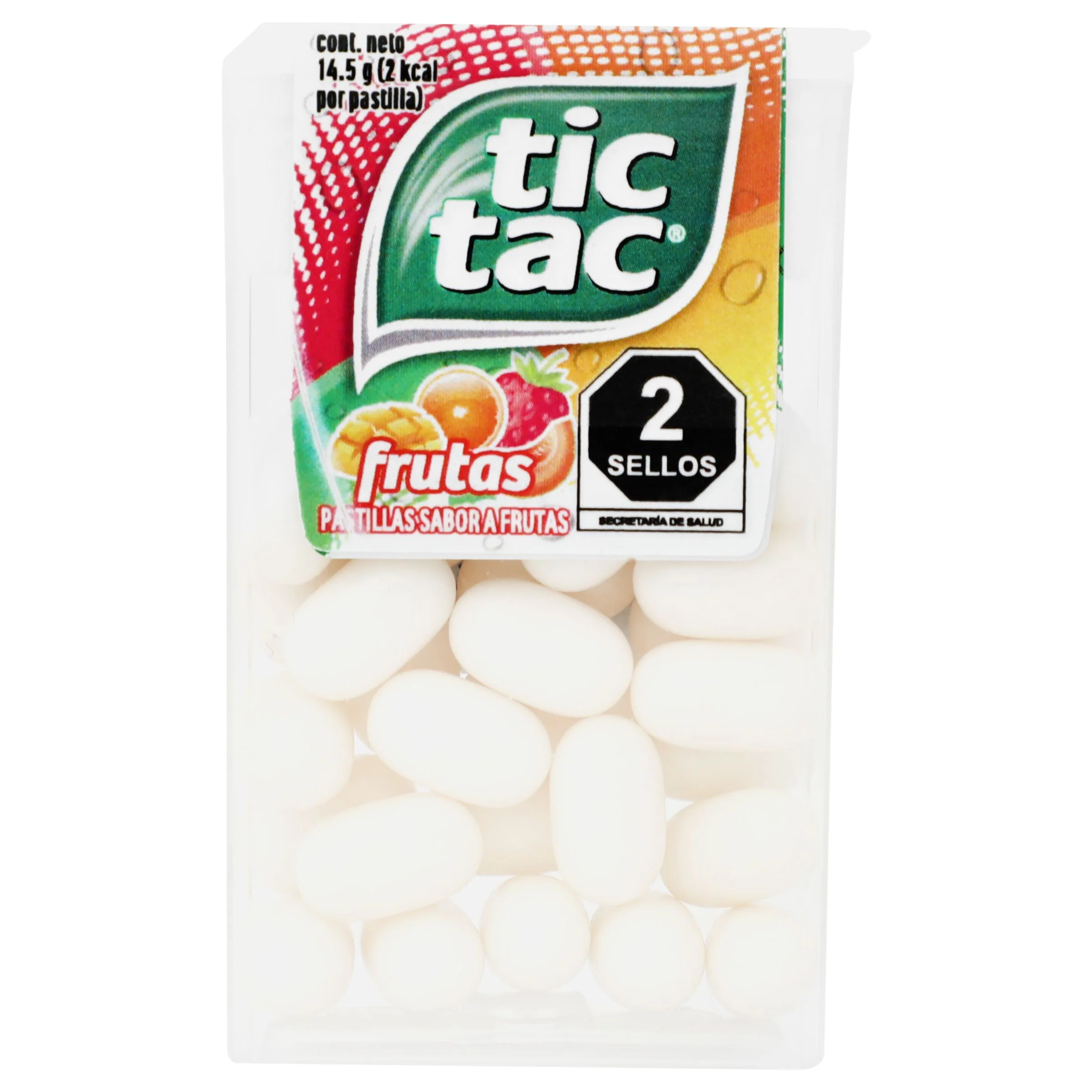 Dce Tic Tac Frutas 14 G