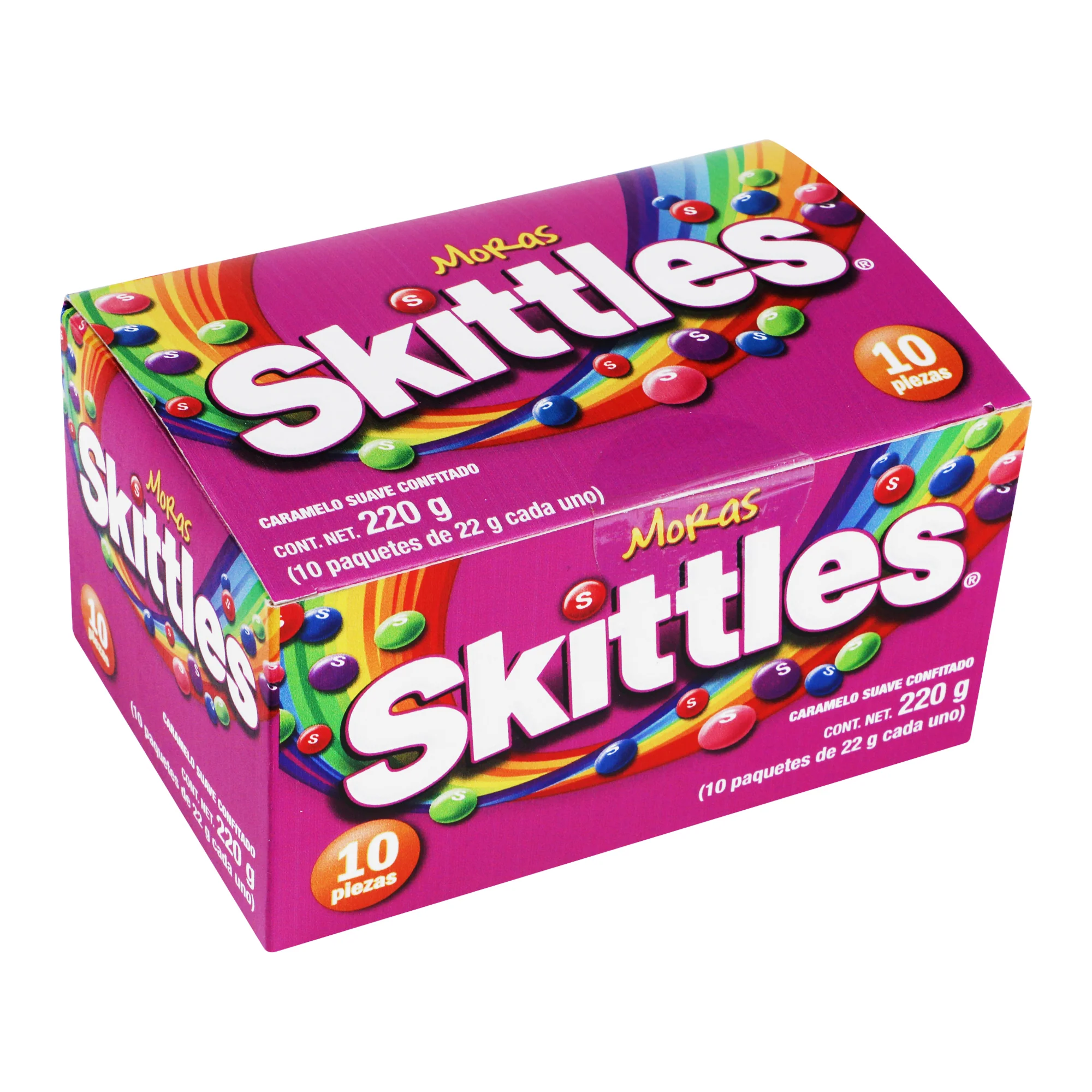 Exhibidor Lucas Skittles Mora Con 10 Piezas - Image 3