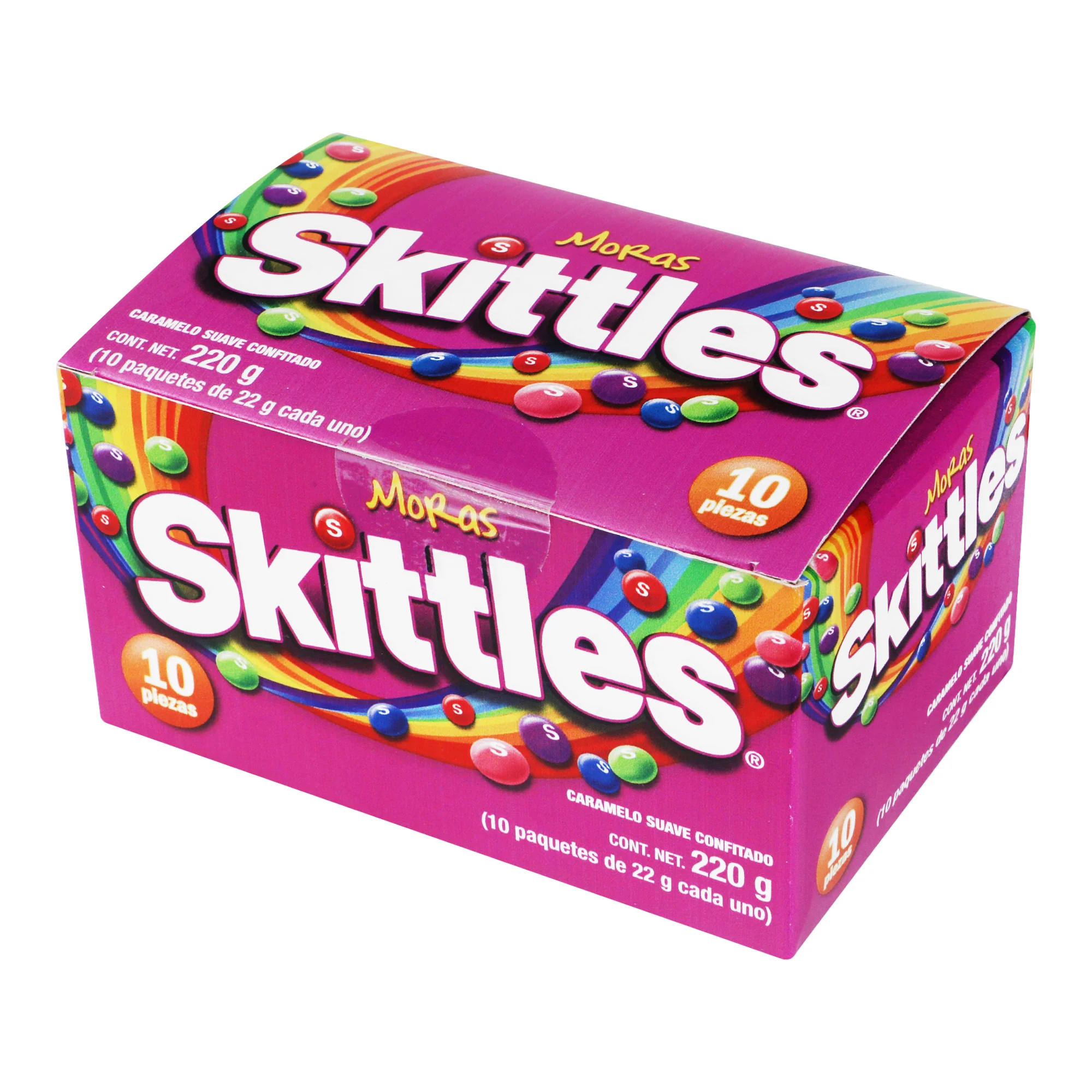 Exhibidor Lucas Skittles Mora Con 10 Piezas - Image 4