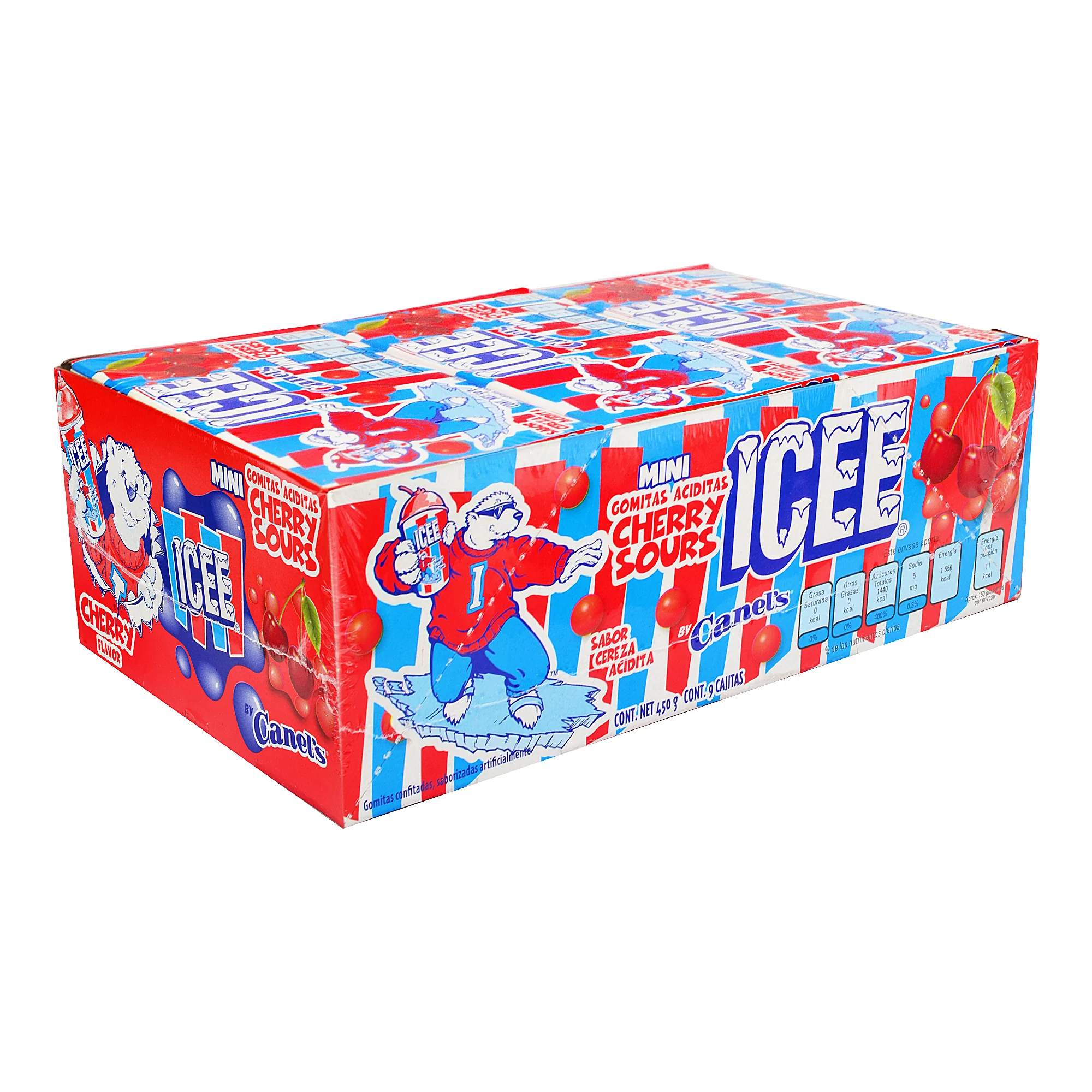 Exhibidor Gomitas Aciditas Icee Con 9 Piezas - Image 4