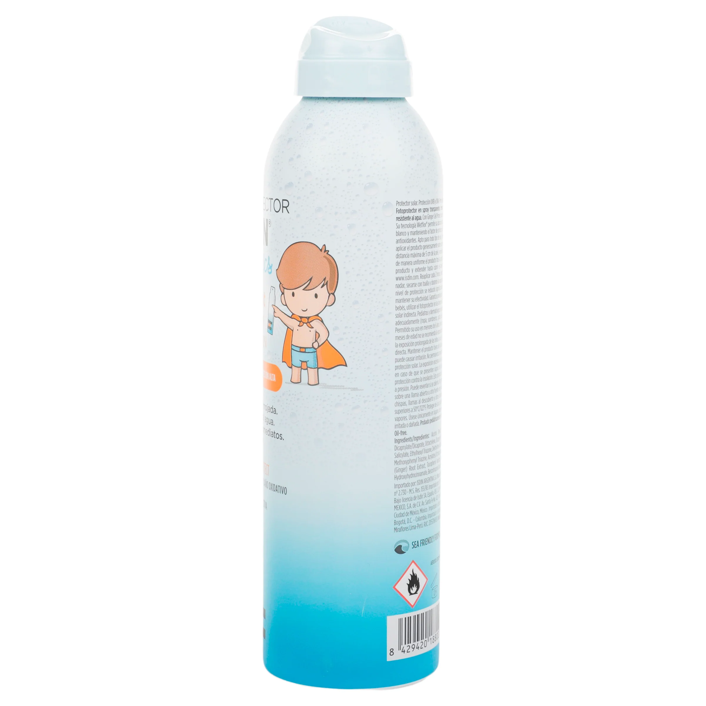 Isdin Fotoprotector Wet Skin Pediatric 250 Ml - Image 5